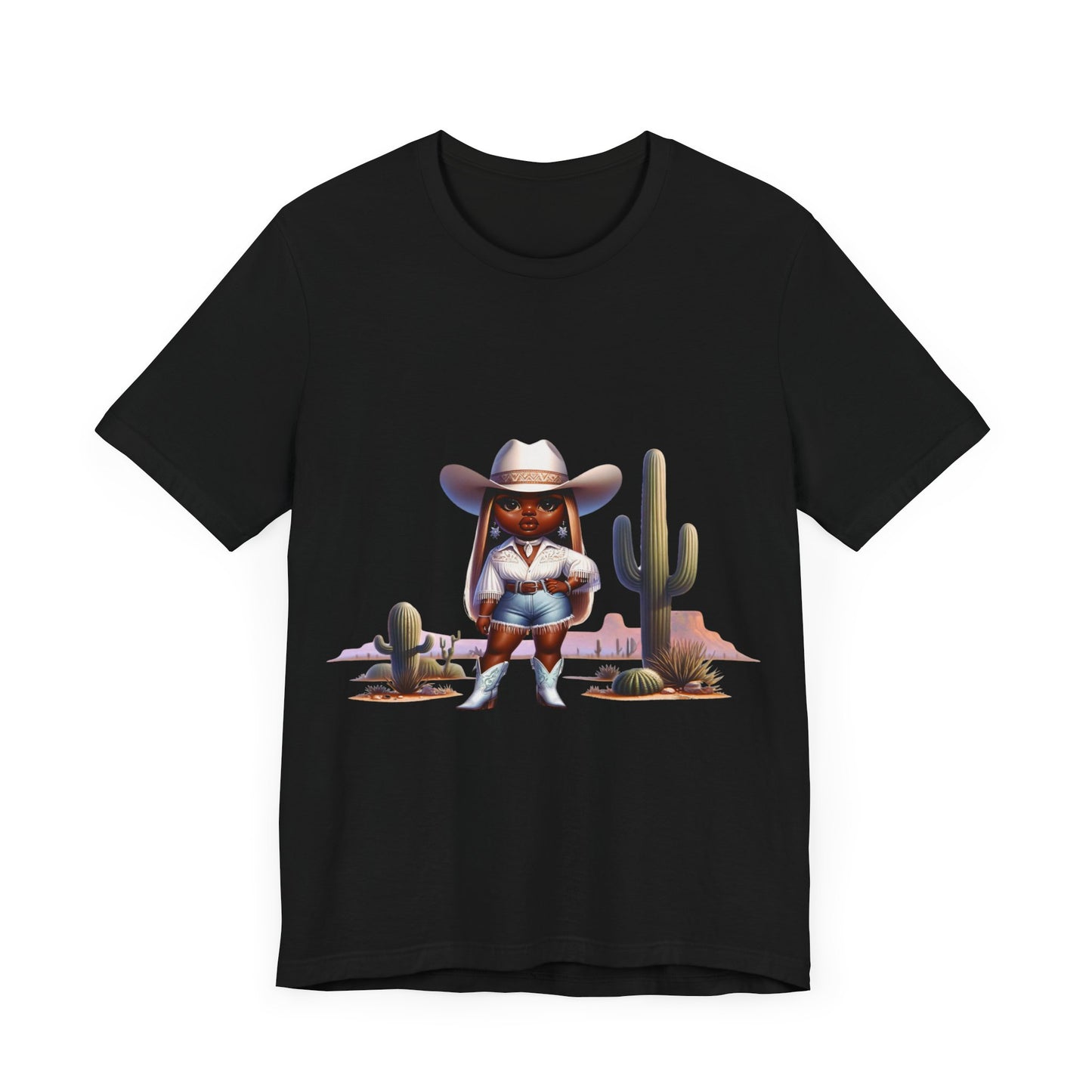 Luxe Tee Cowgirl Design 10