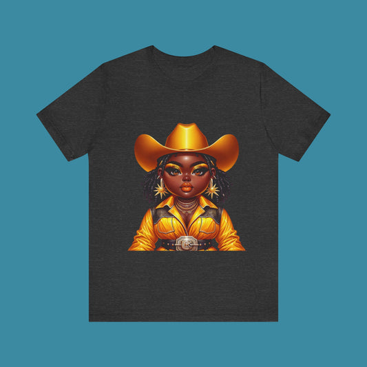 Luxe Tee Cowgirl Design 27