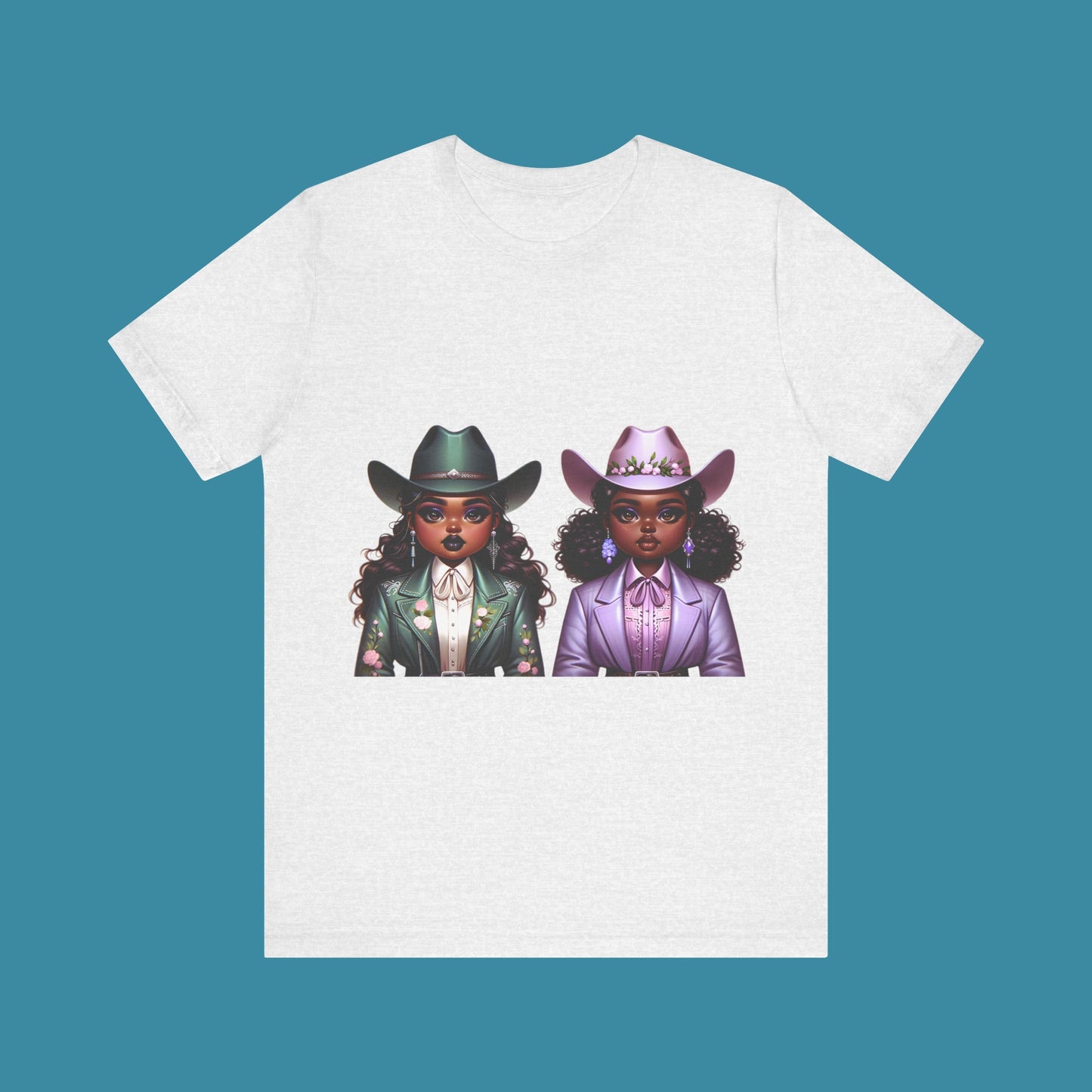 Luxe Tee Cowgirl Design 13