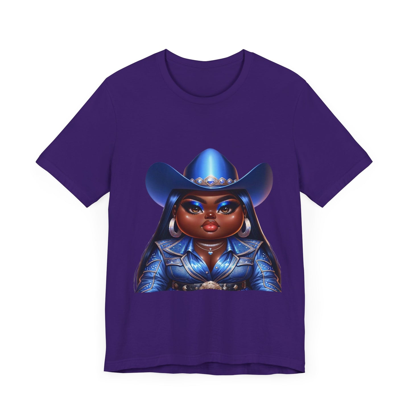 Luxe Tee Cowgirl Design 28