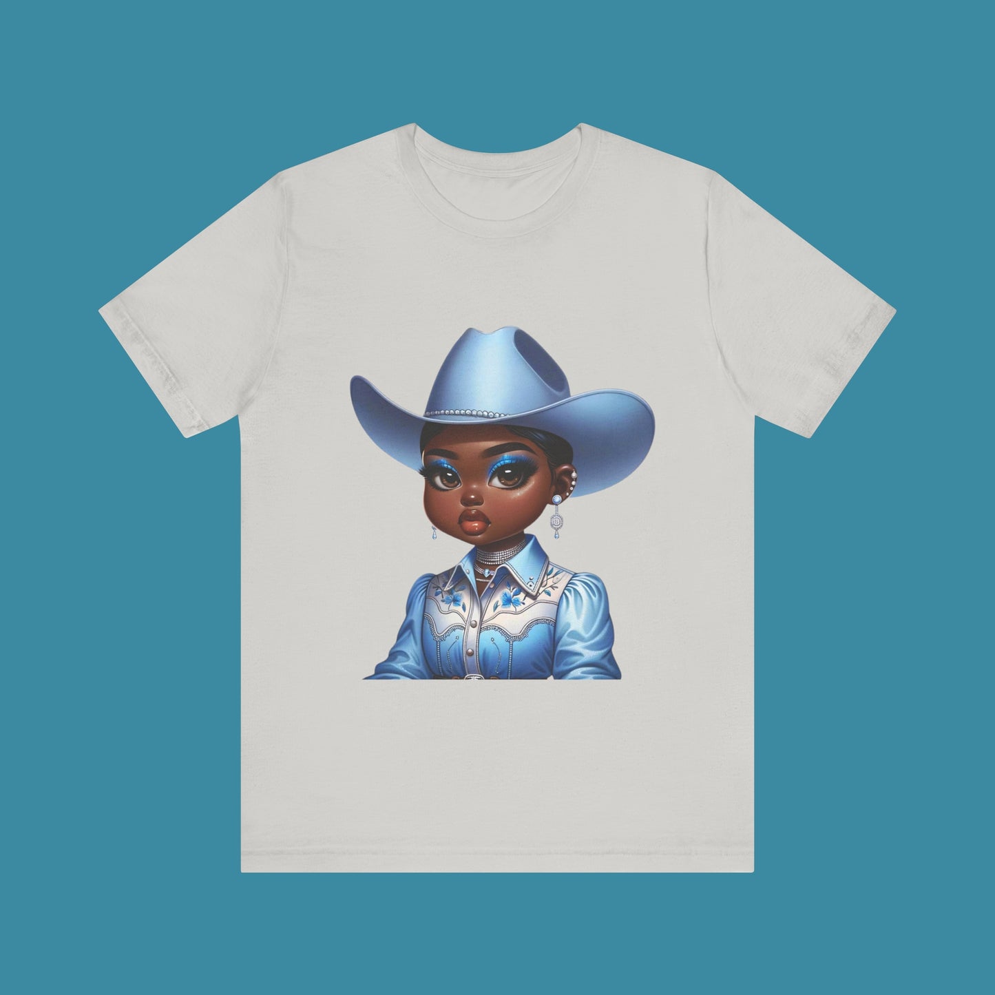 Luxe Tee Cowgirl Design 18