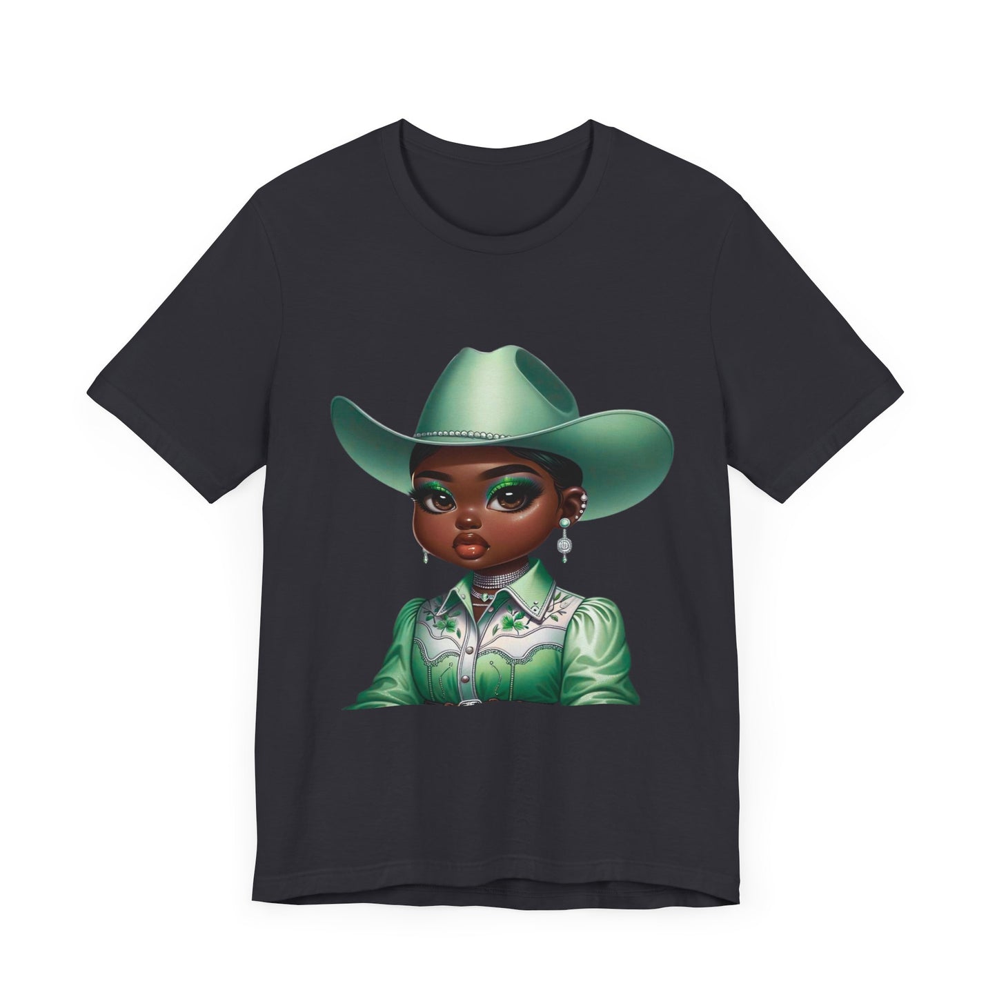 Luxe Tee Cowgirl Design 16