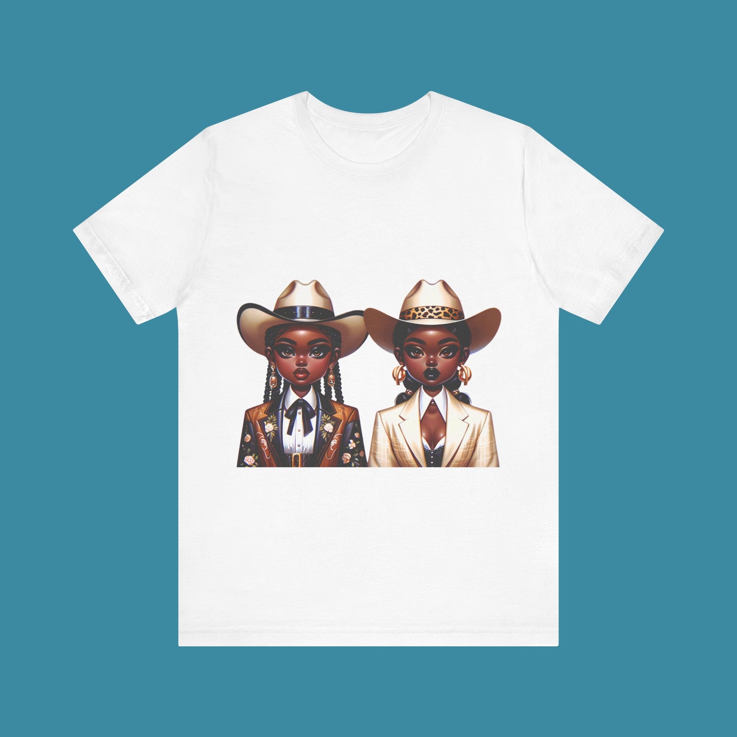 Luxe Tee Cowgirl Design 12