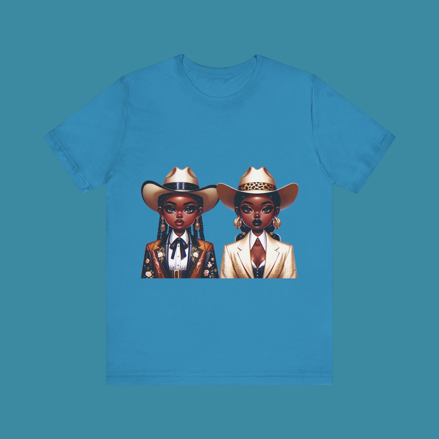 Luxe Tee Cowgirl Design 12