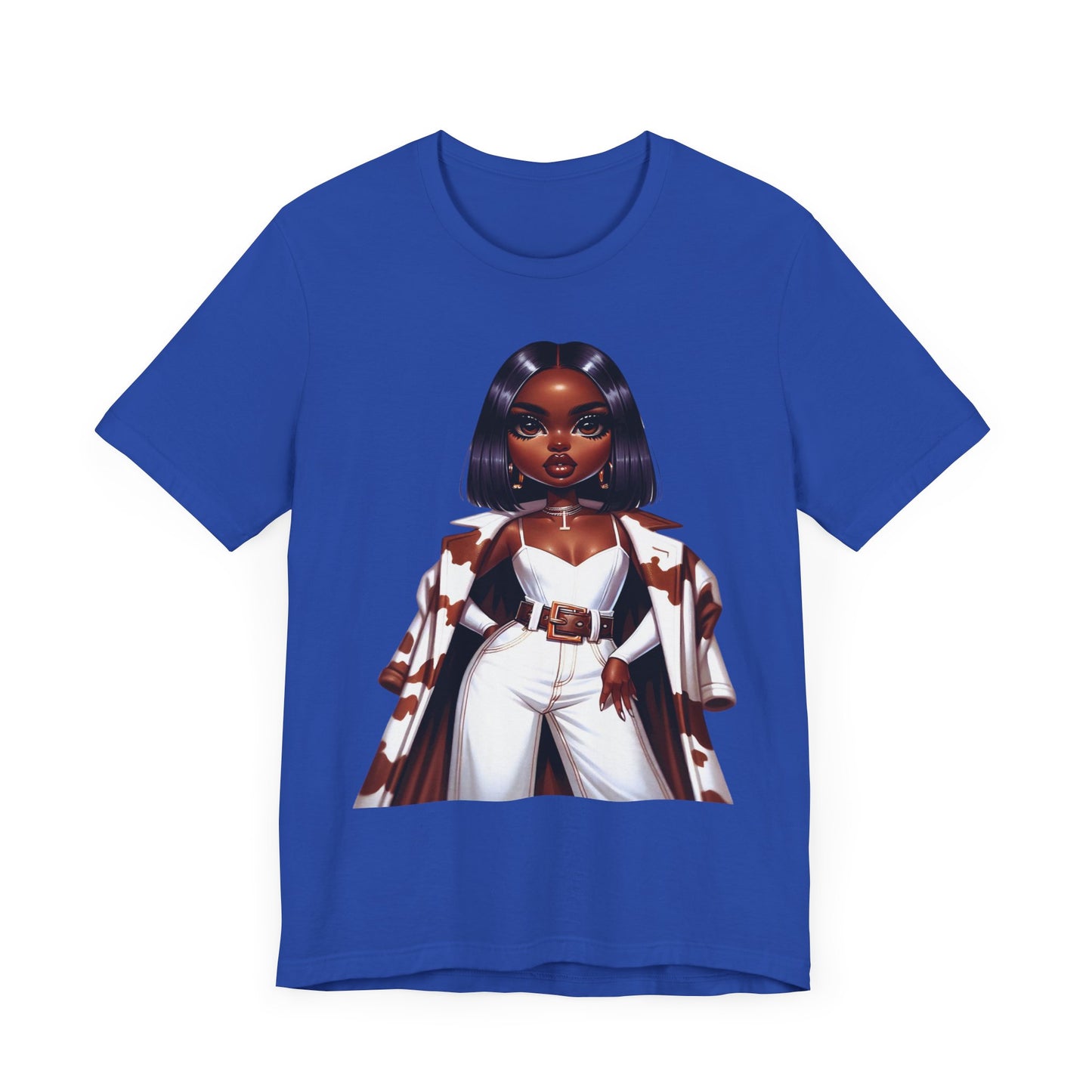 Luxe Tee Cowgirl Design 1