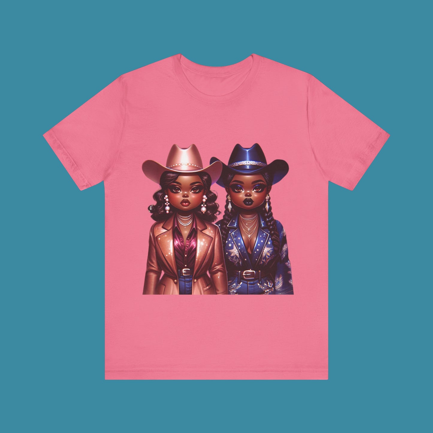 Luxe Tee Cowgirl Design 11