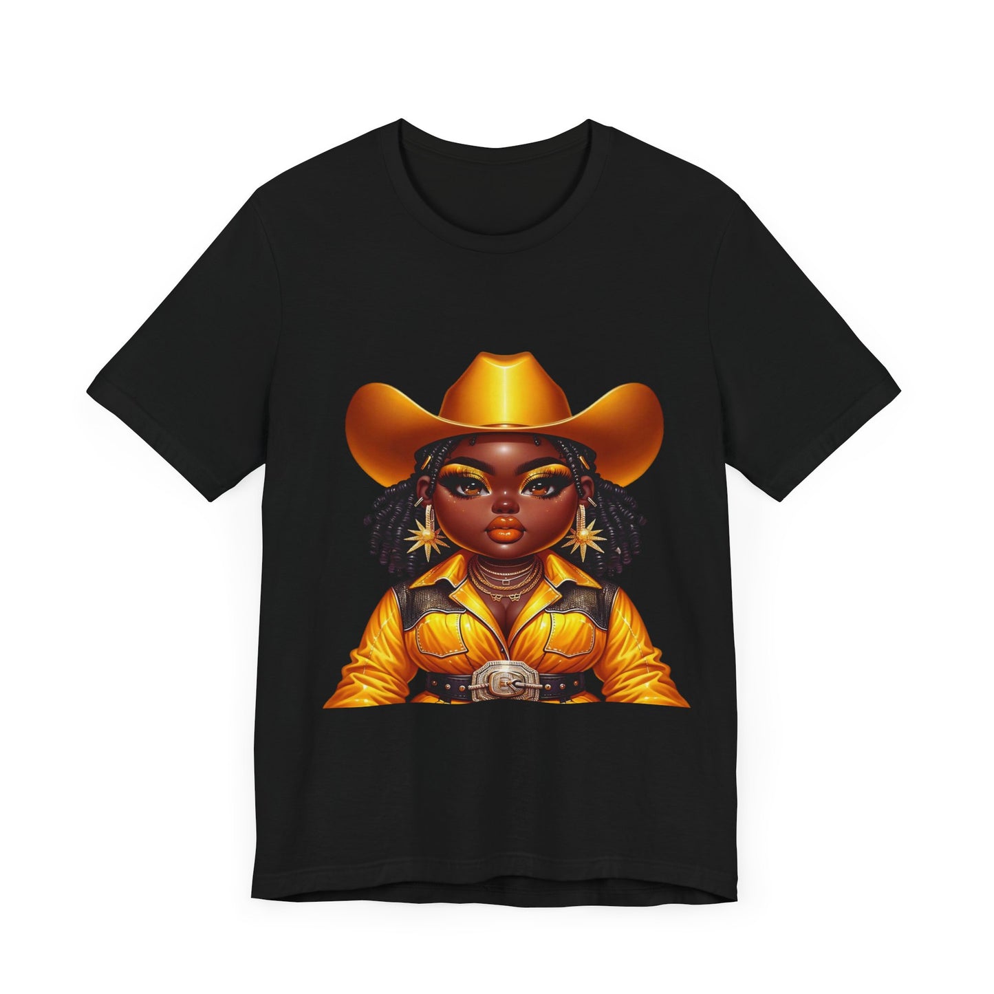 Luxe Tee Cowgirl Design 27