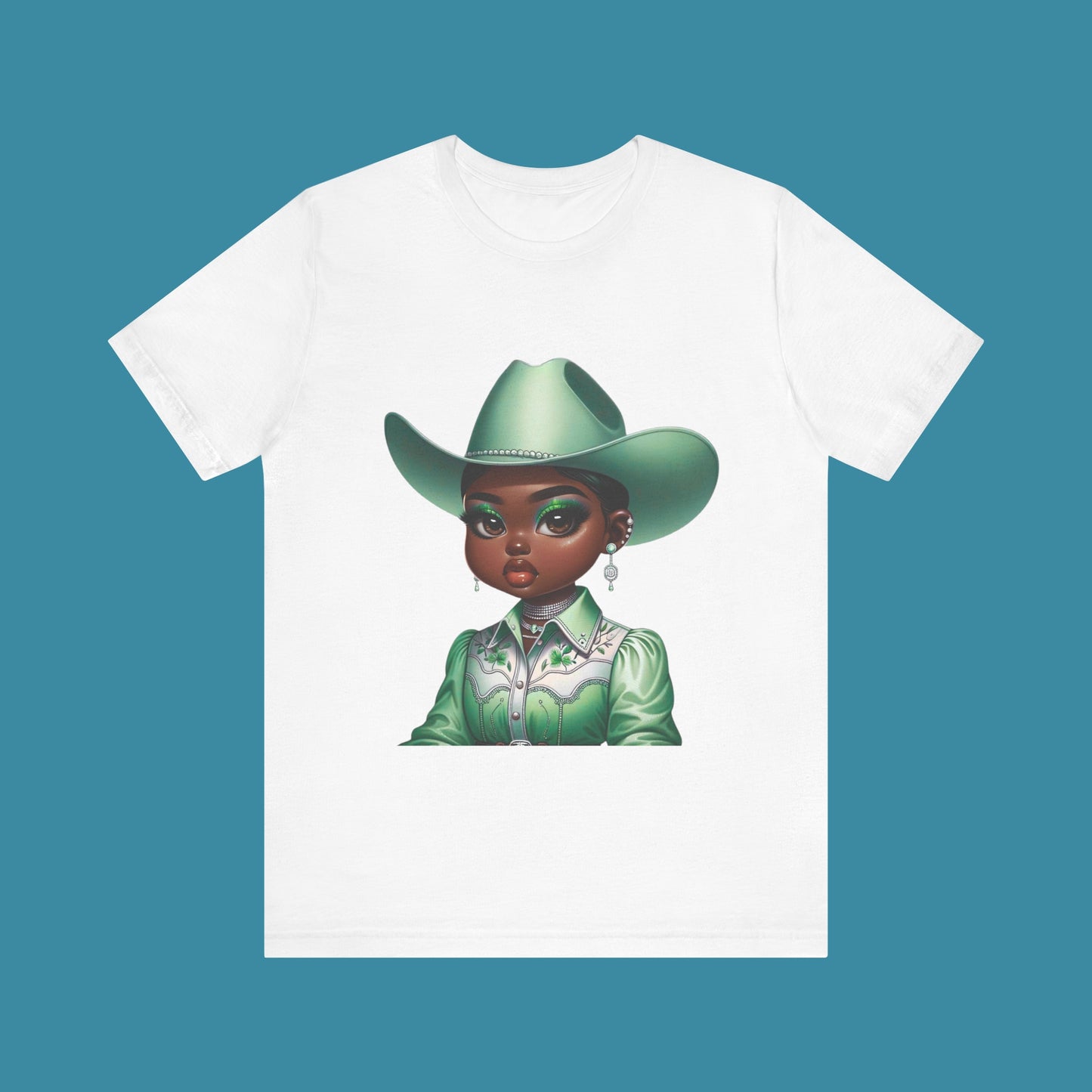 Luxe Tee Cowgirl Design 16