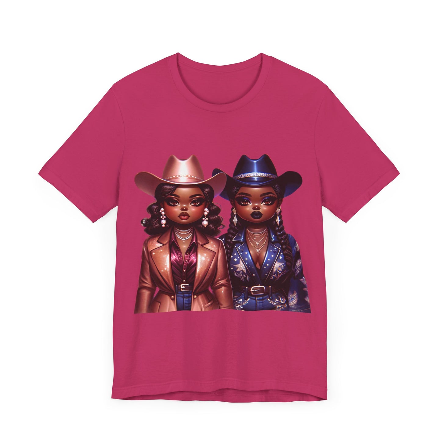 Luxe Tee Cowgirl Design 11