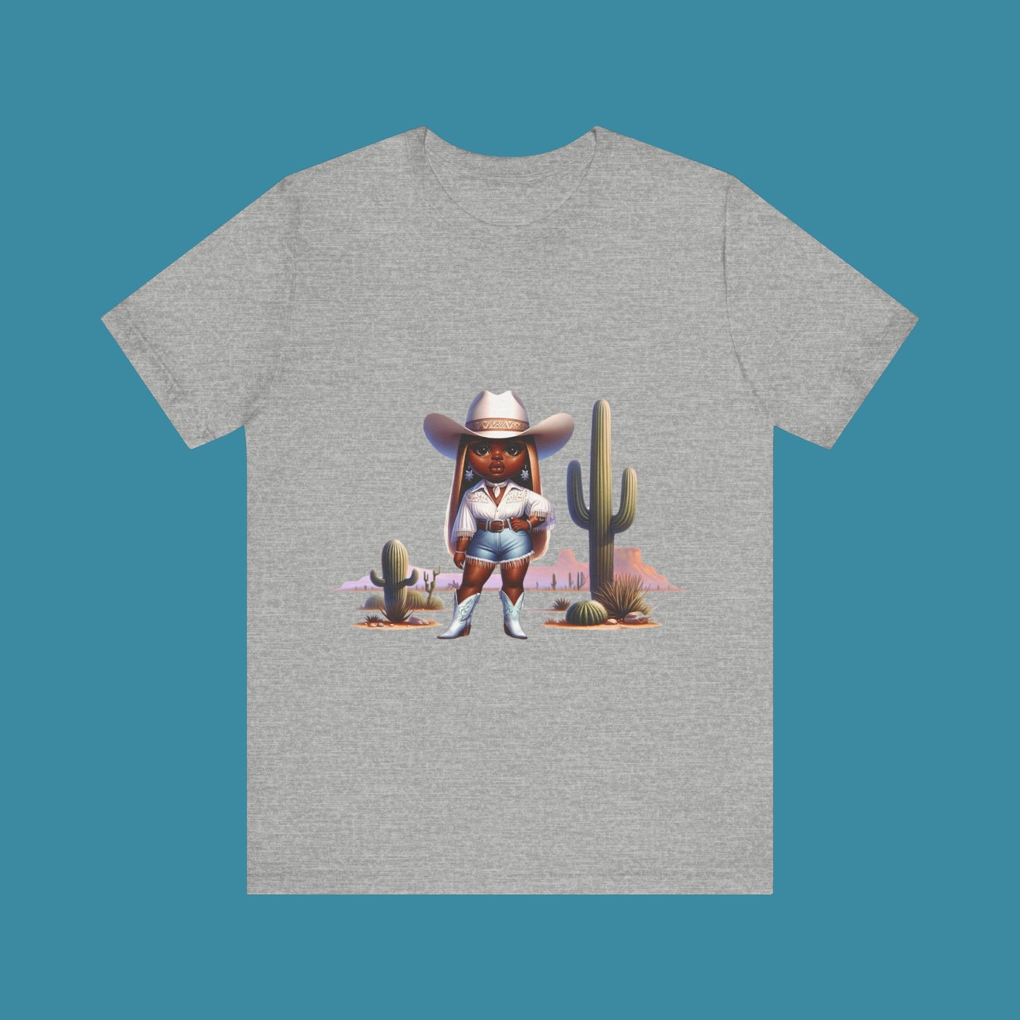 Luxe Tee Cowgirl Design 10