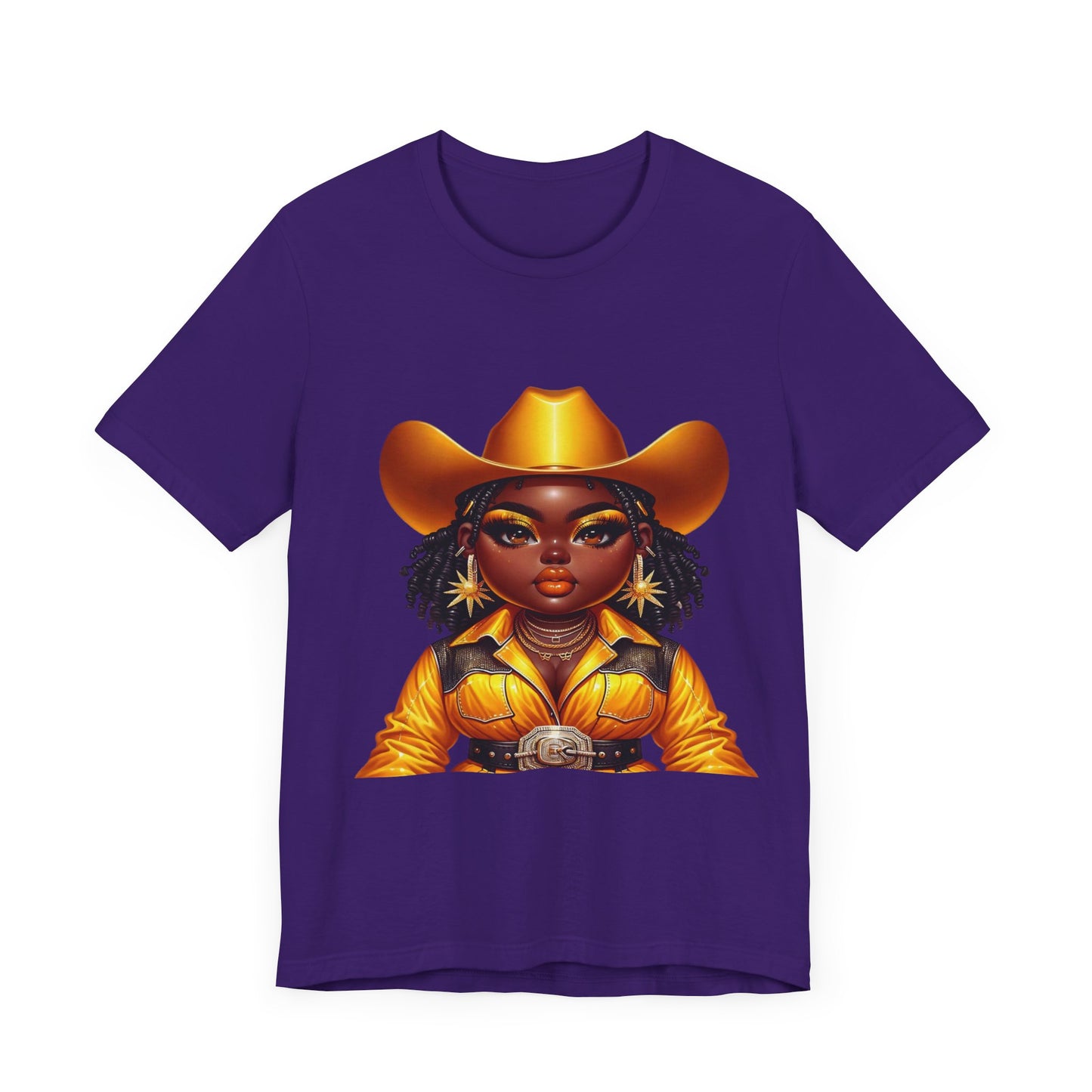 Luxe Tee Cowgirl Design 27