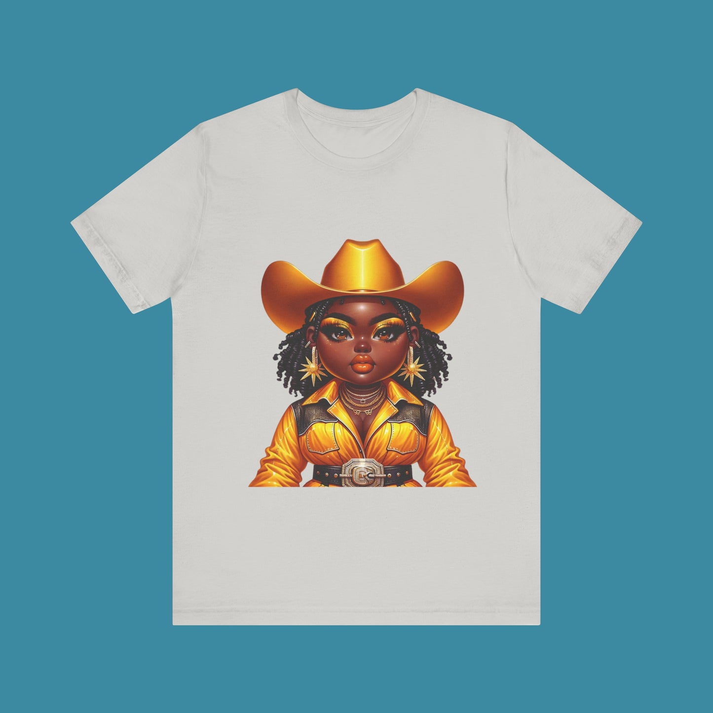 Luxe Tee Cowgirl Design 27