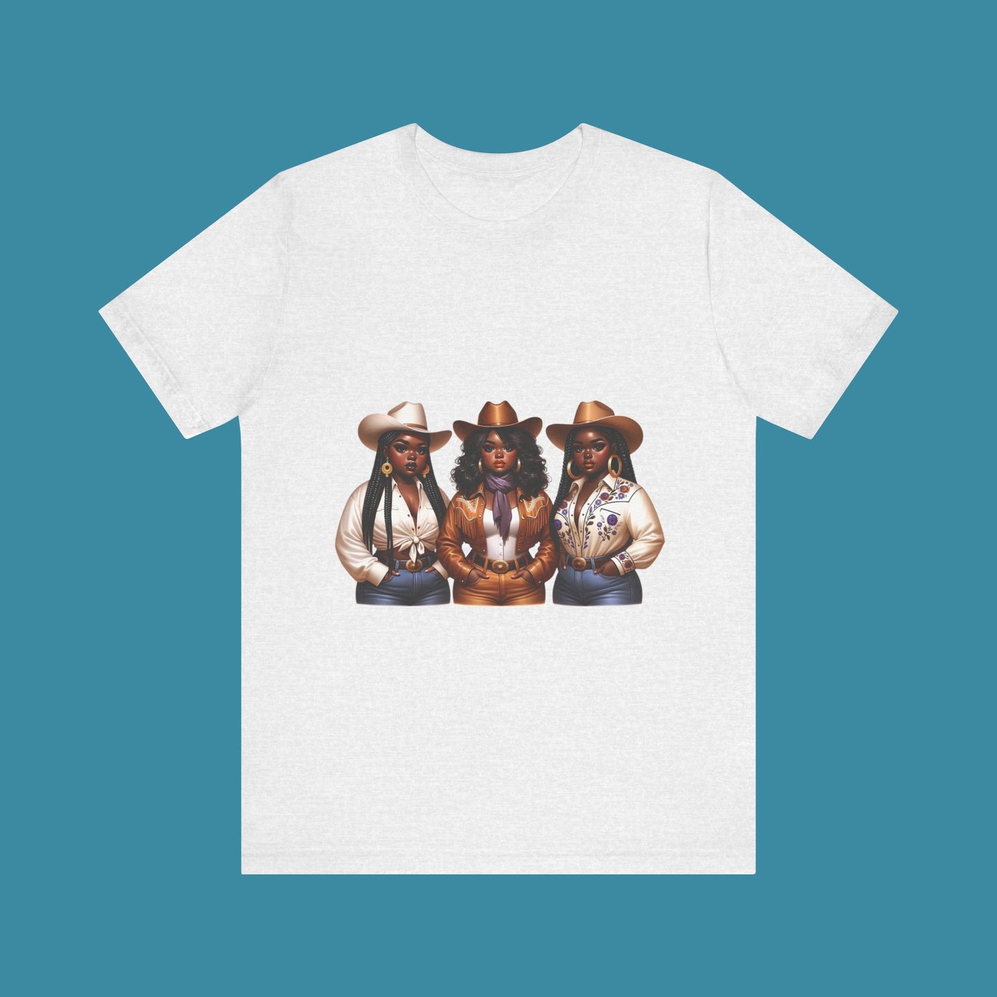 Luxe Tee Cowgirl Design 5