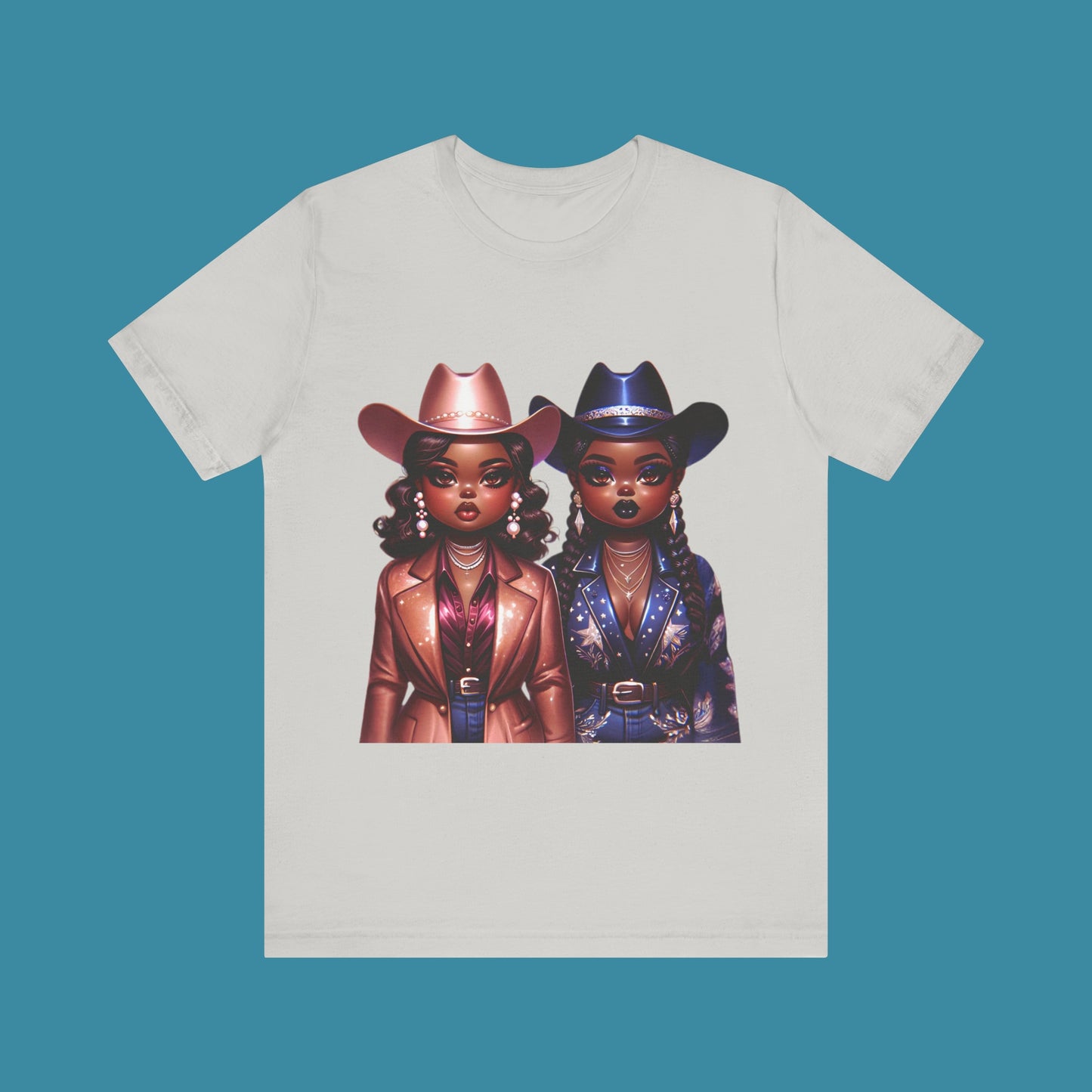 Luxe Tee Cowgirl Design 11