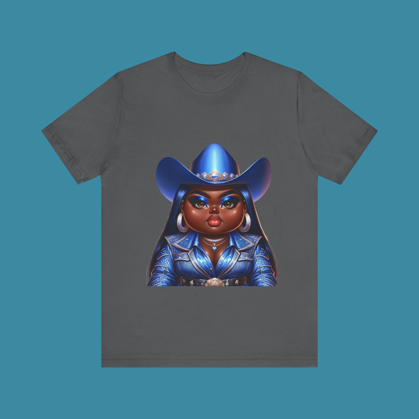 Luxe Tee Cowgirl Design 28