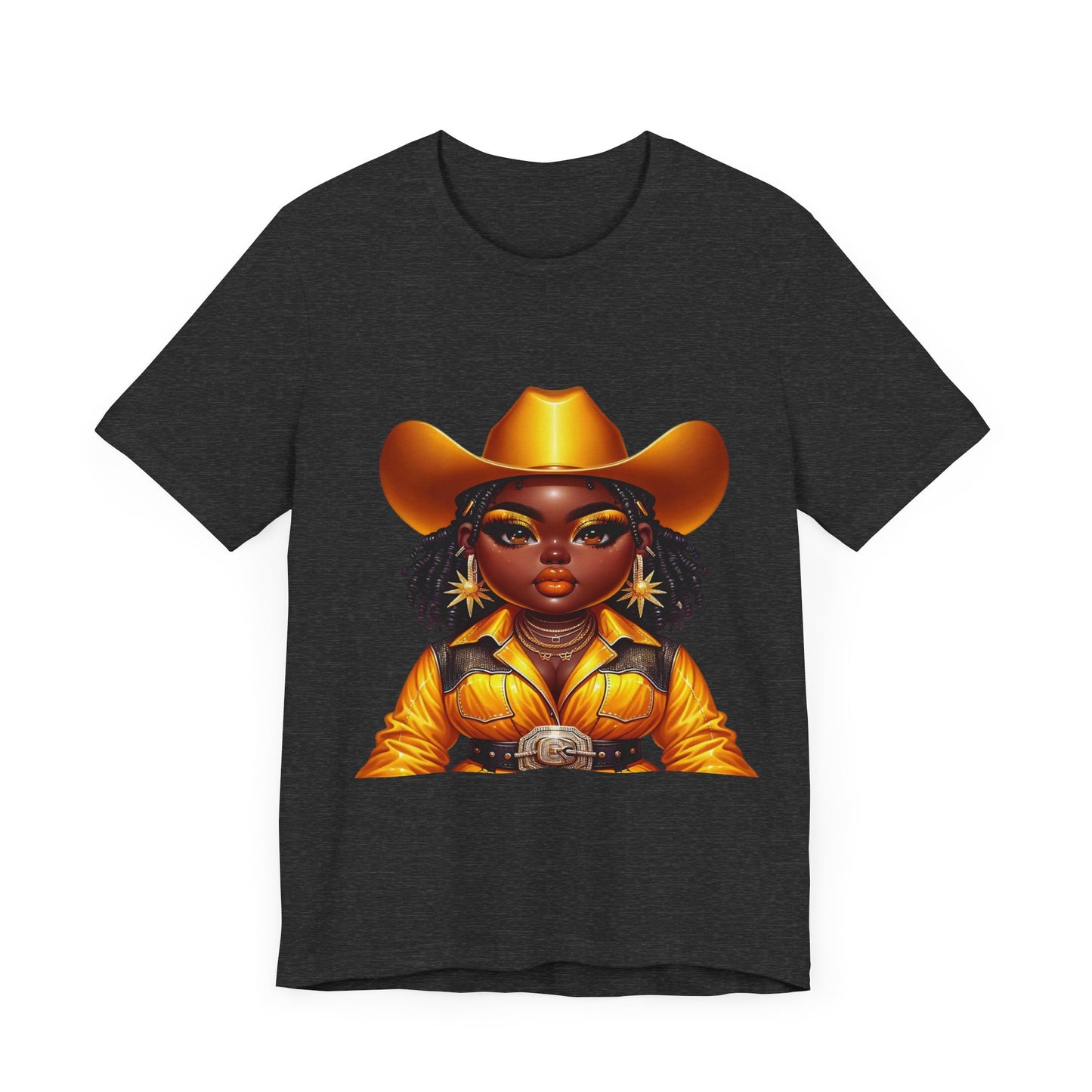 Luxe Tee Cowgirl Design 27