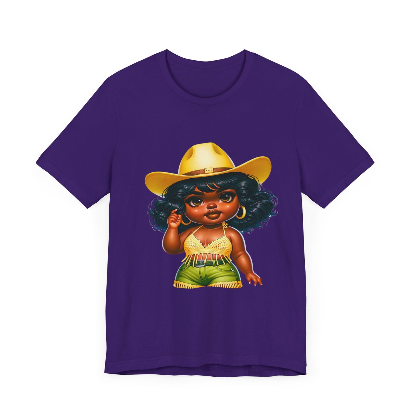 Luxe Tee Cowgirl Design 22