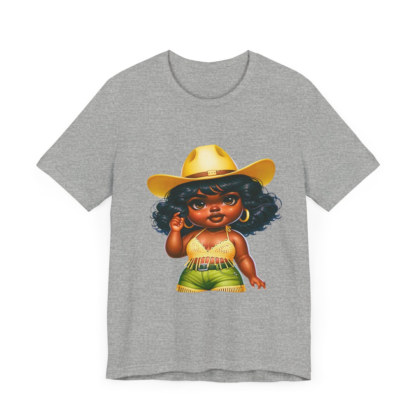 Luxe Tee Cowgirl Design 22