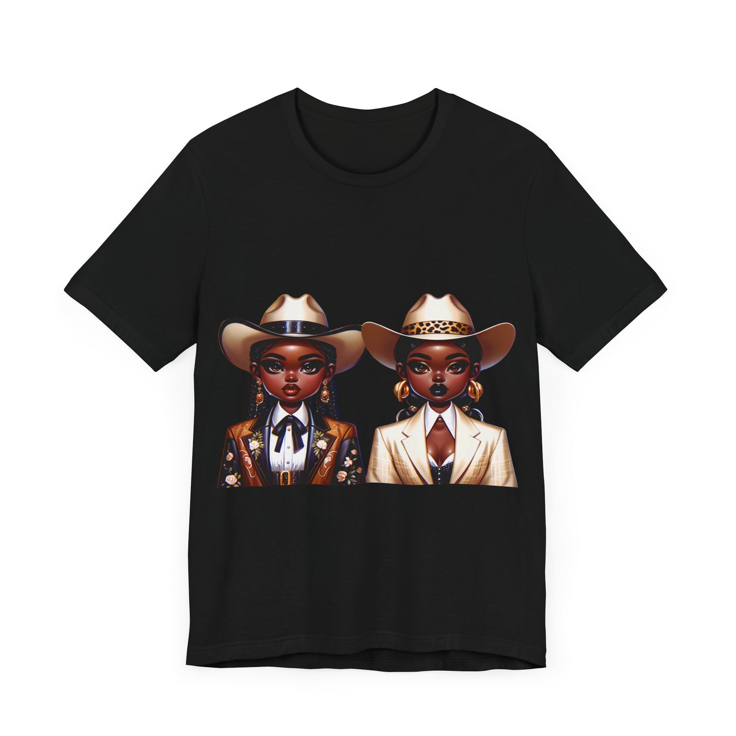 Luxe Tee Cowgirl Design 12