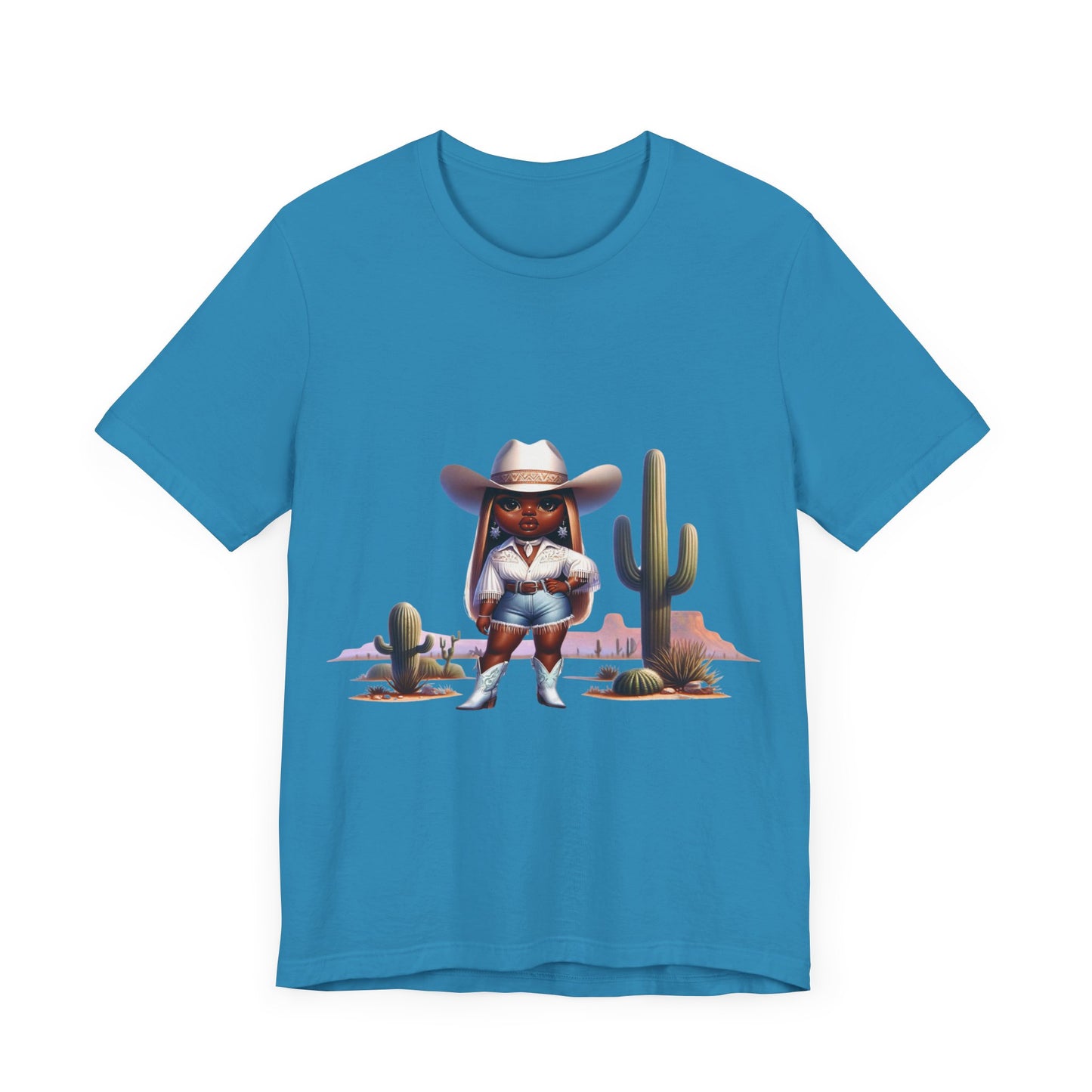 Luxe Tee Cowgirl Design 10