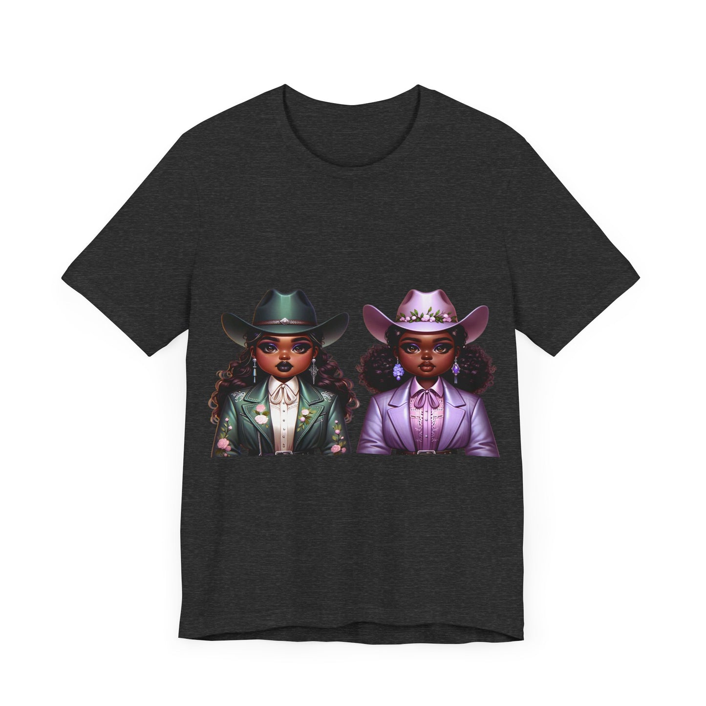 Luxe Tee Cowgirl Design 13