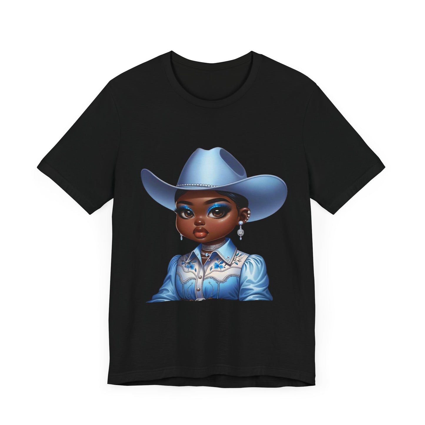 Luxe Tee Cowgirl Design 18