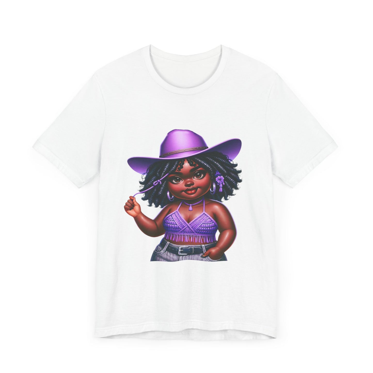 Luxe Tee Cowgirl Design 21