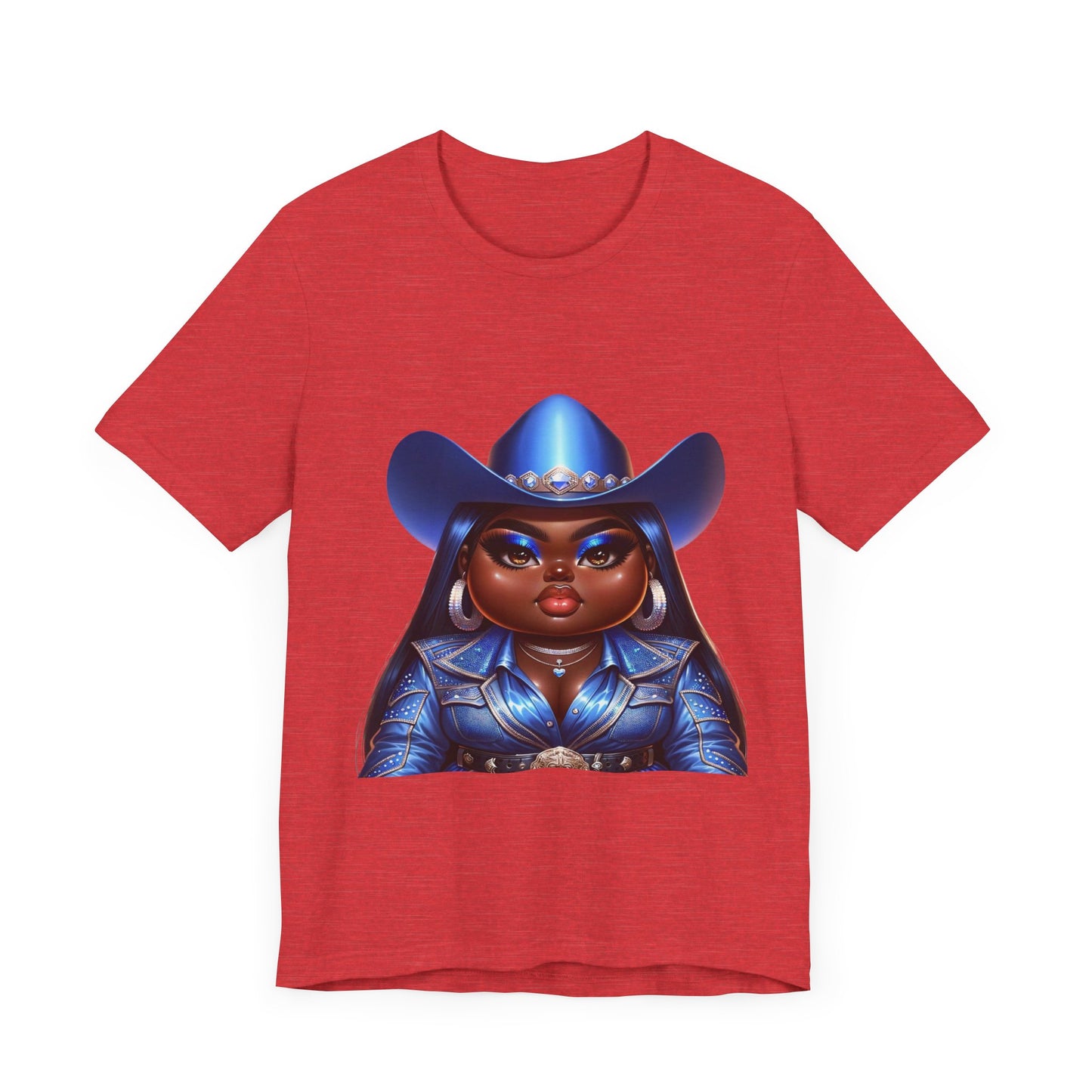 Luxe Tee Cowgirl Design 28