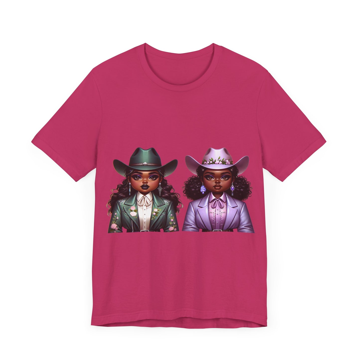 Luxe Tee Cowgirl Design 13