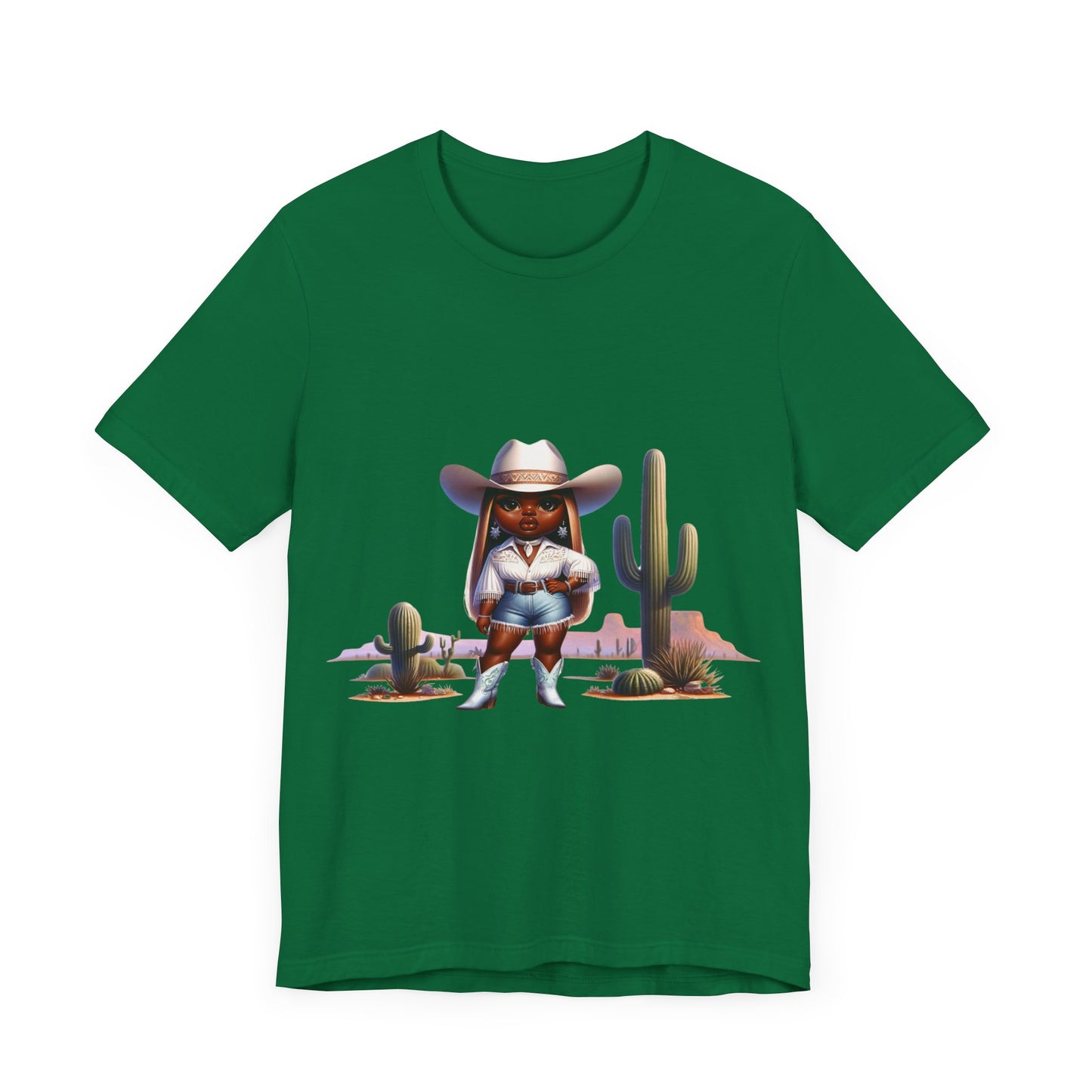 Luxe Tee Cowgirl Design 10