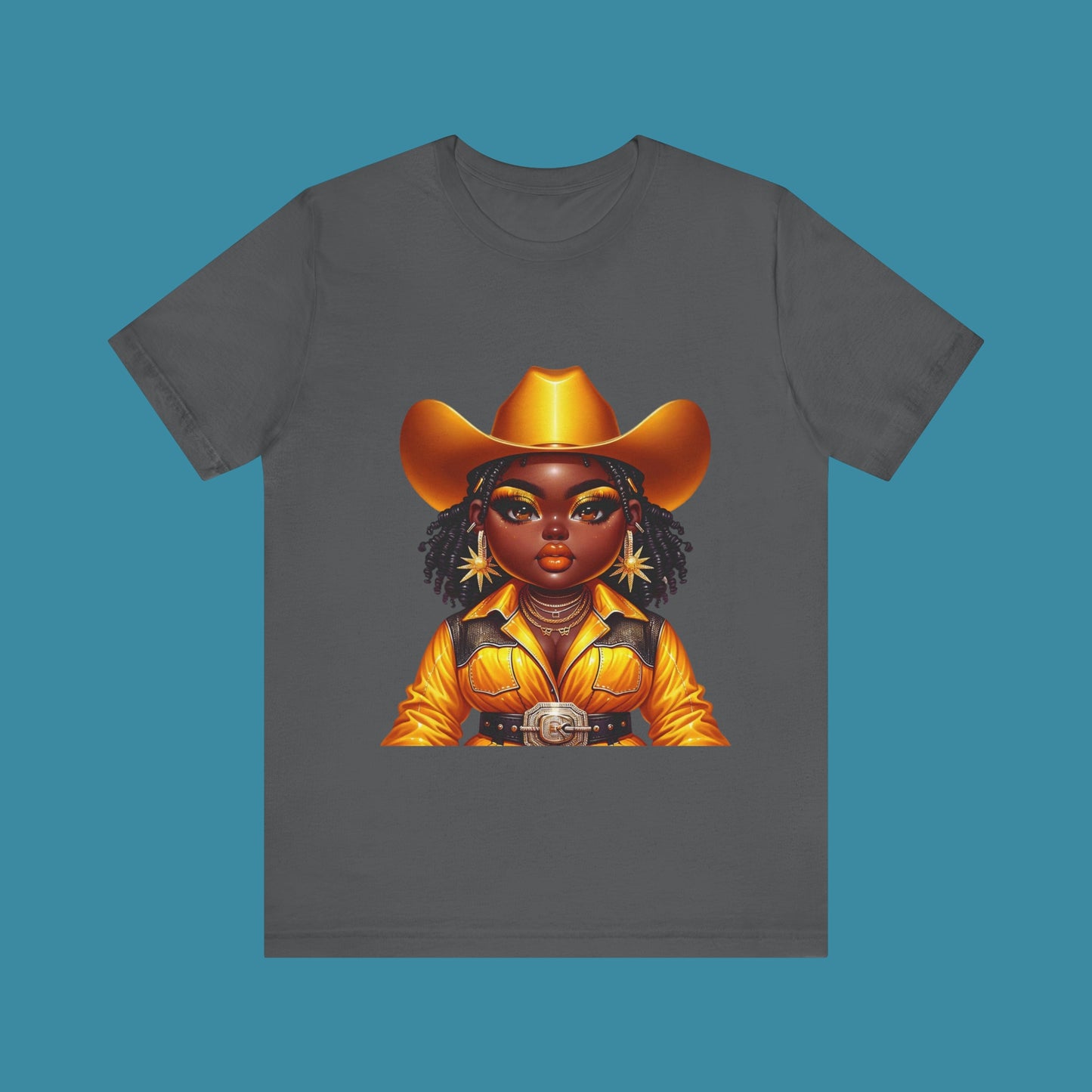 Luxe Tee Cowgirl Design 27