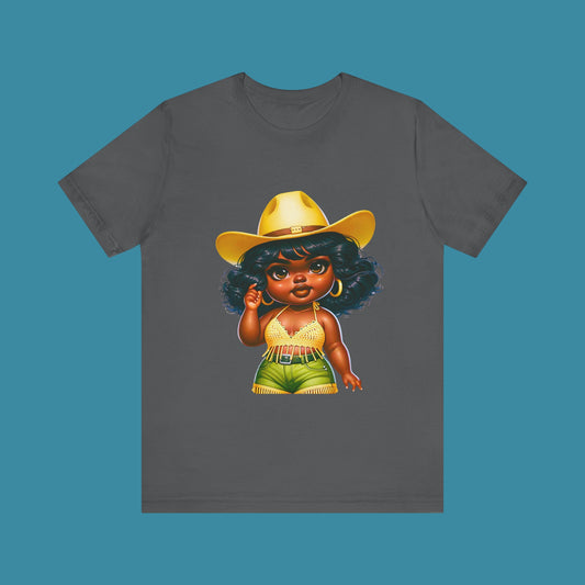 Luxe Tee Cowgirl Design 22