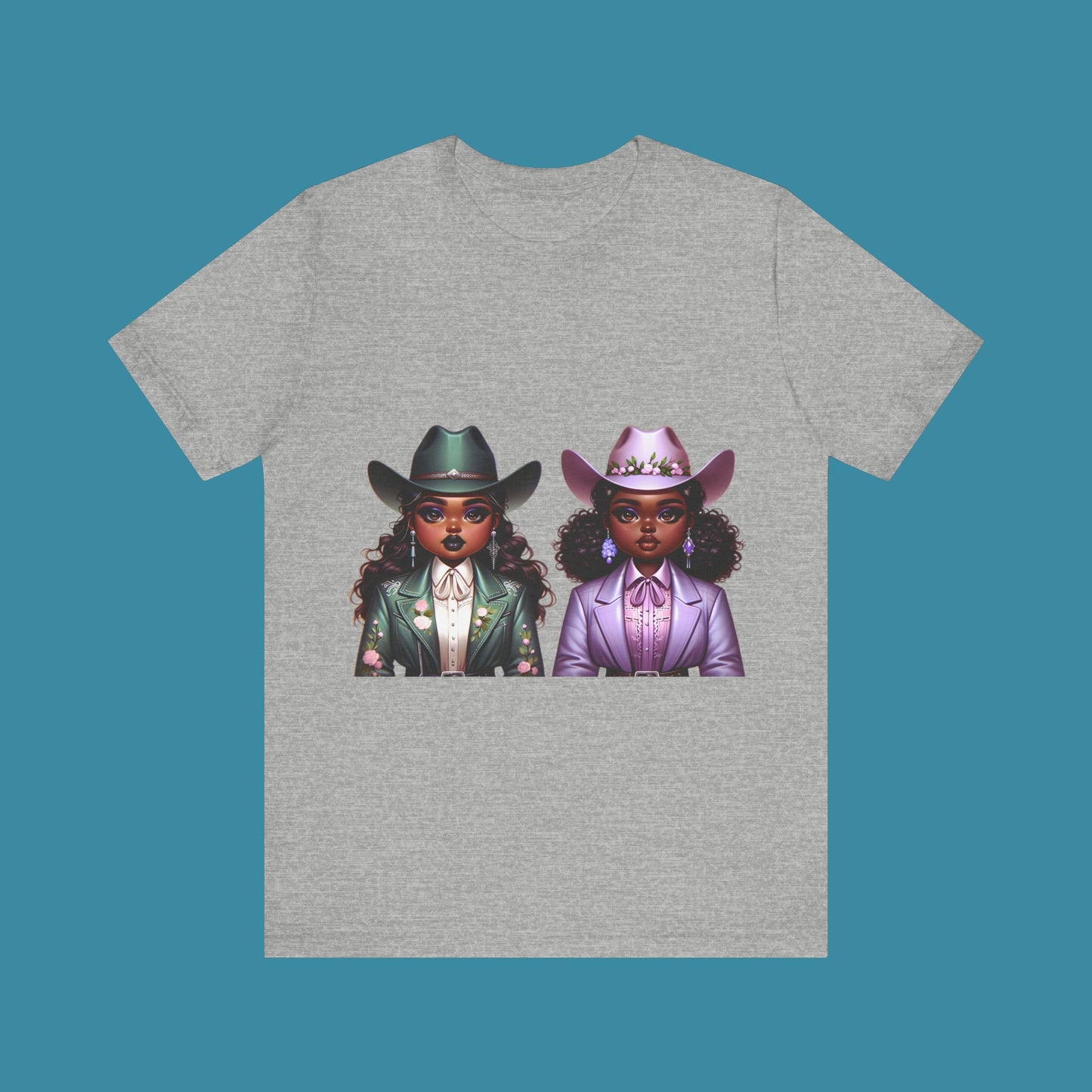 Luxe Tee Cowgirl Design 13