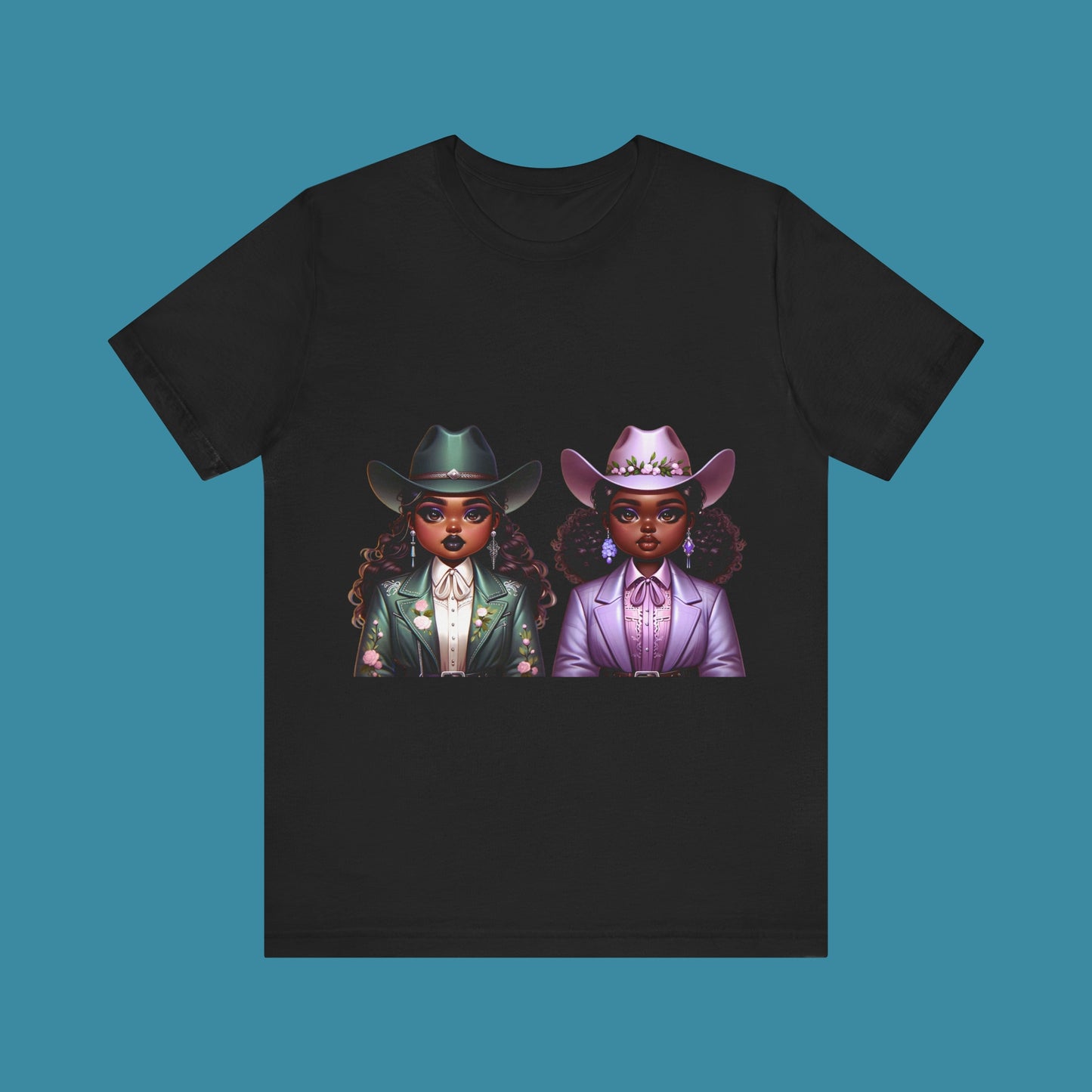 Luxe Tee Cowgirl Design 13