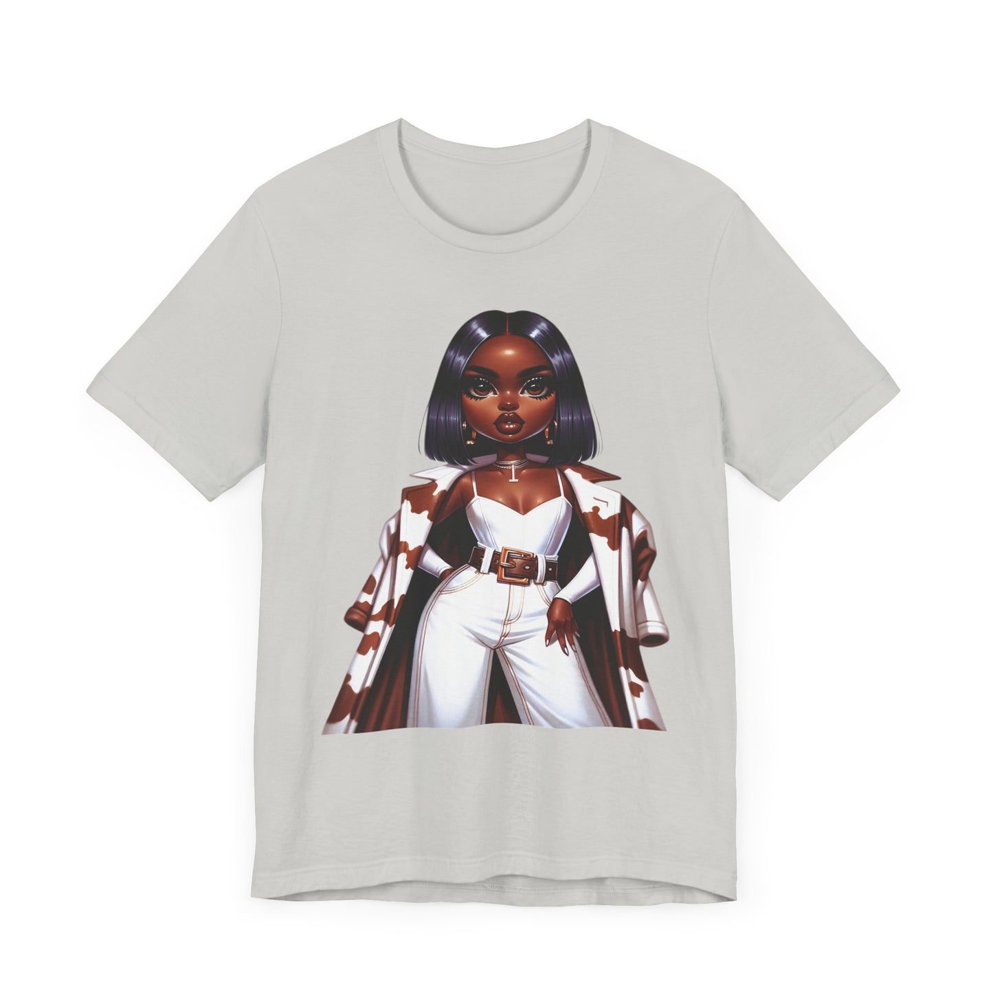 Luxe Tee Cowgirl Design 1