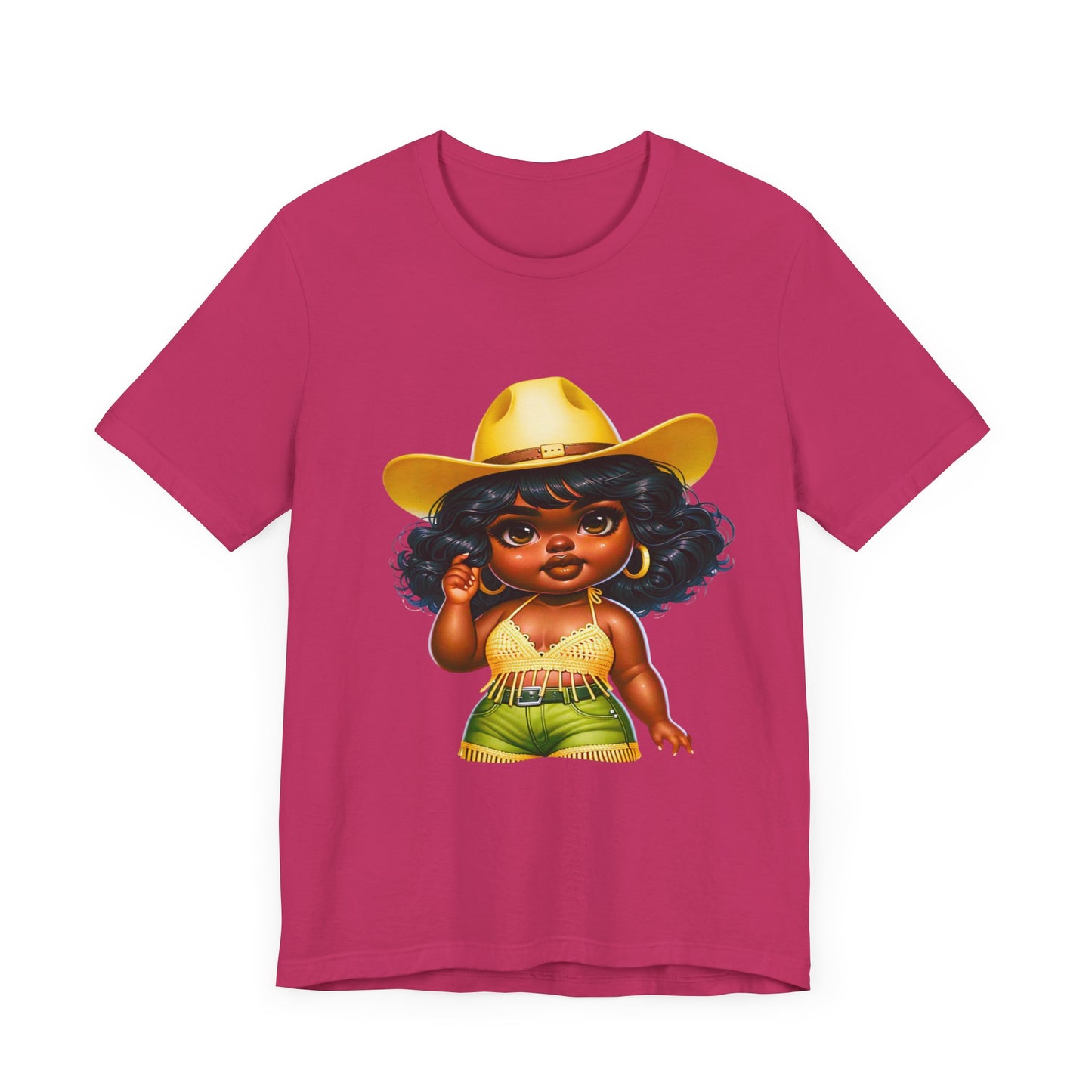 Luxe Tee Cowgirl Design 22