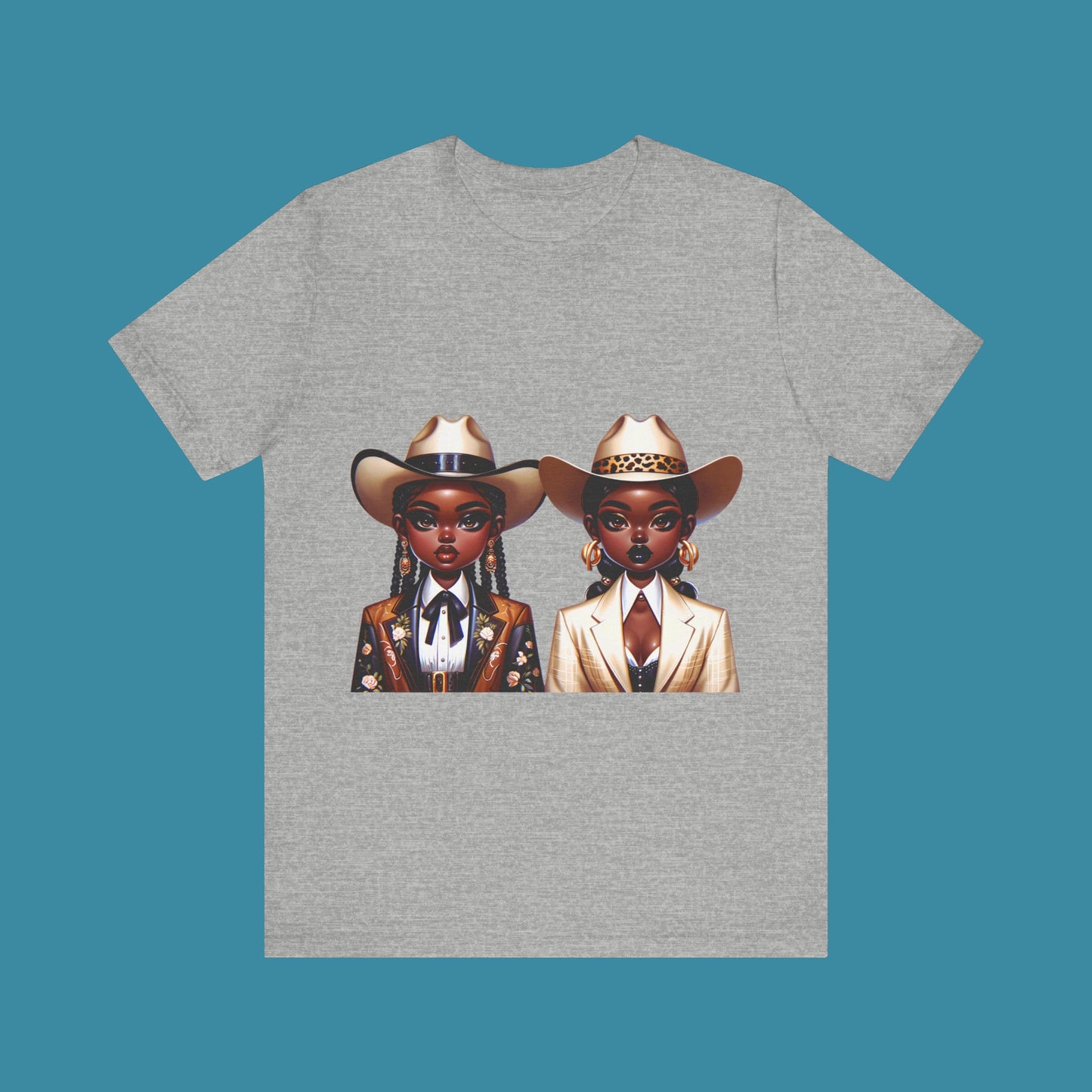 Luxe Tee Cowgirl Design 12