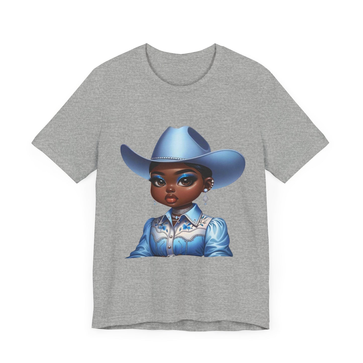 Luxe Tee Cowgirl Design 18