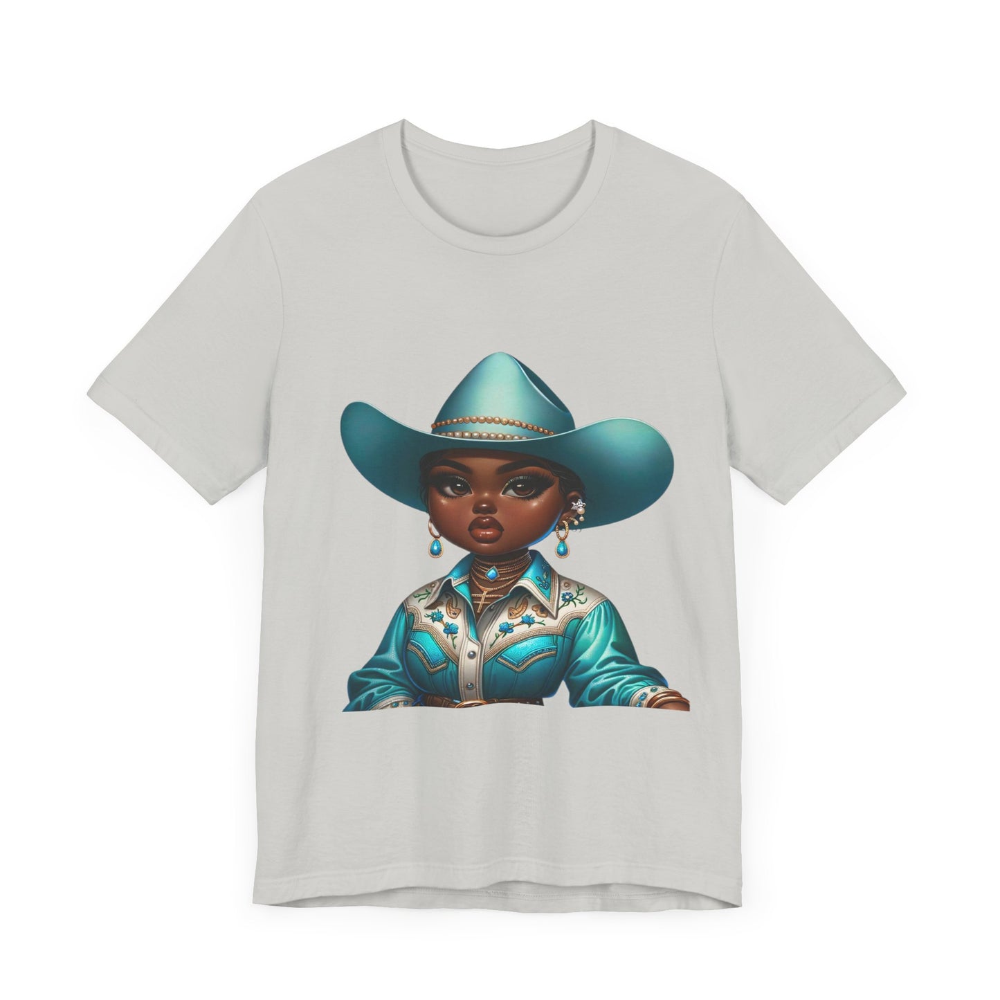 Luxe Tee Cowgirl Design 23