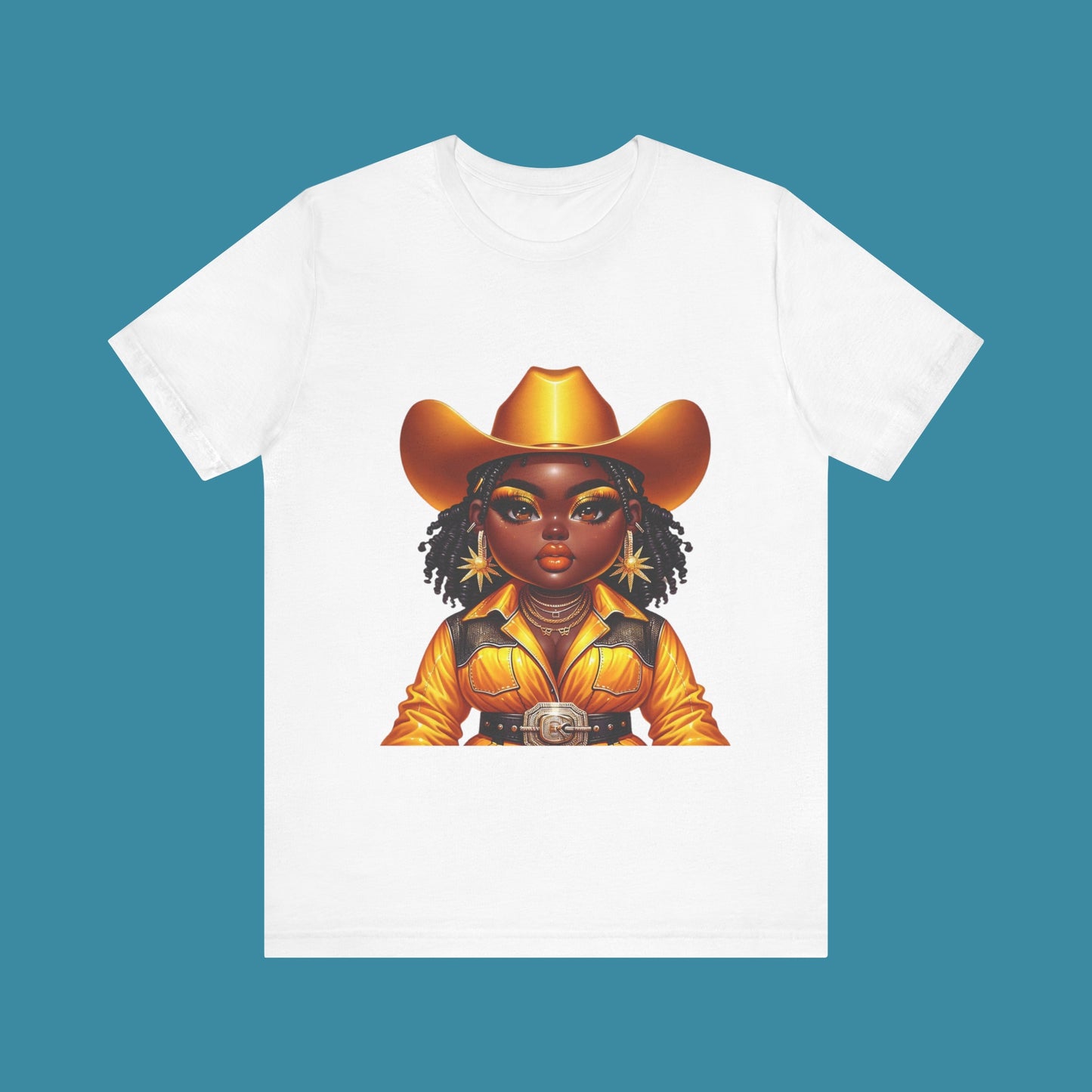 Luxe Tee Cowgirl Design 27