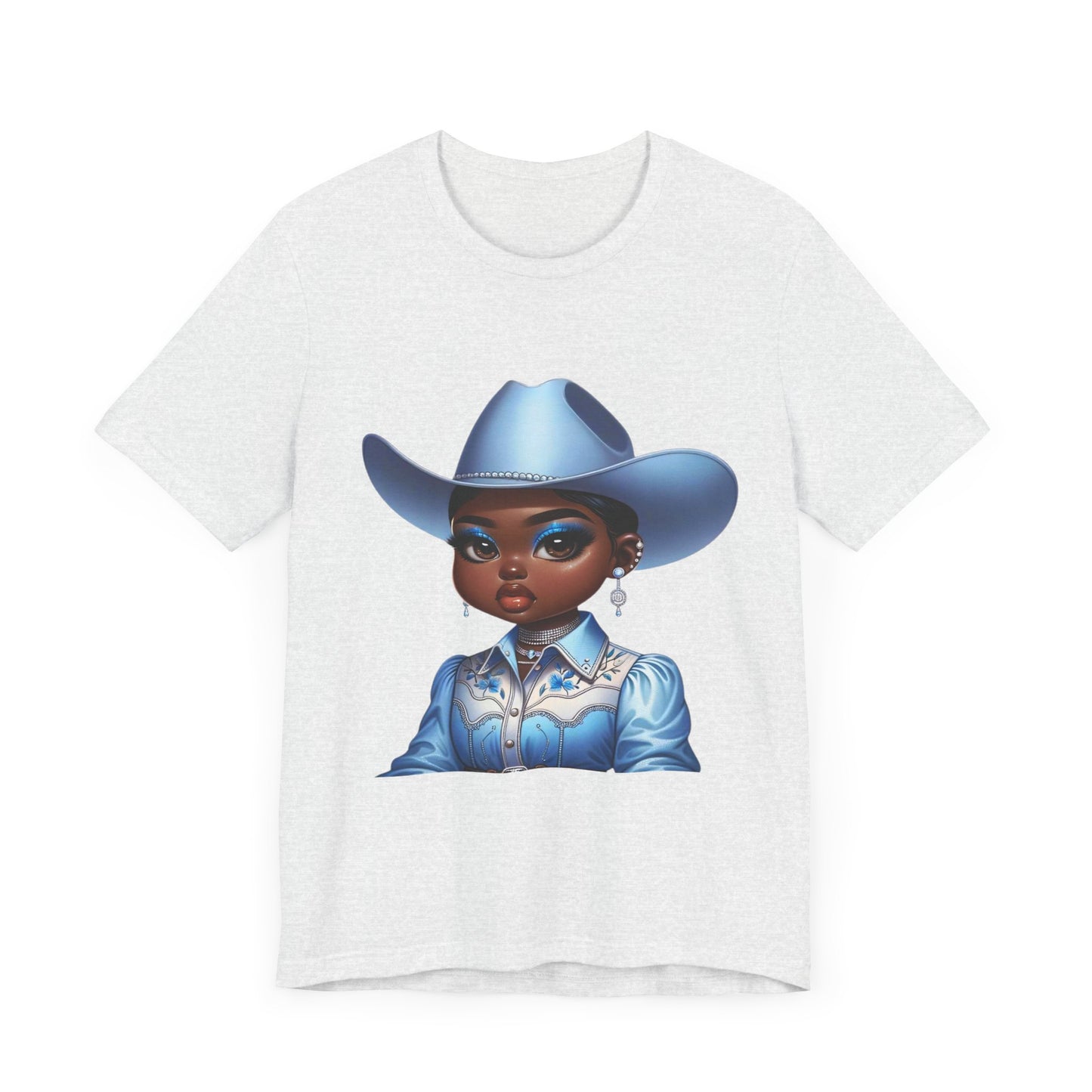 Luxe Tee Cowgirl Design 18