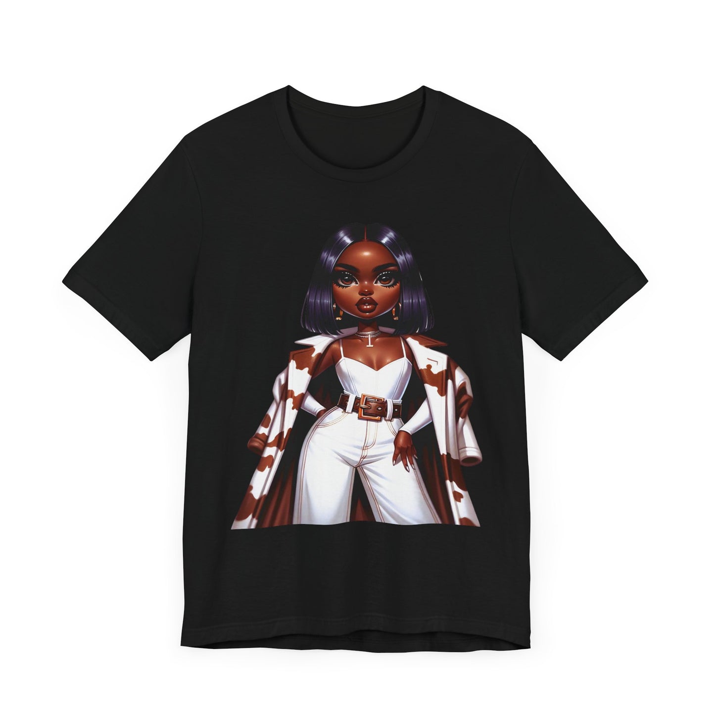 Luxe Tee Cowgirl Design 1