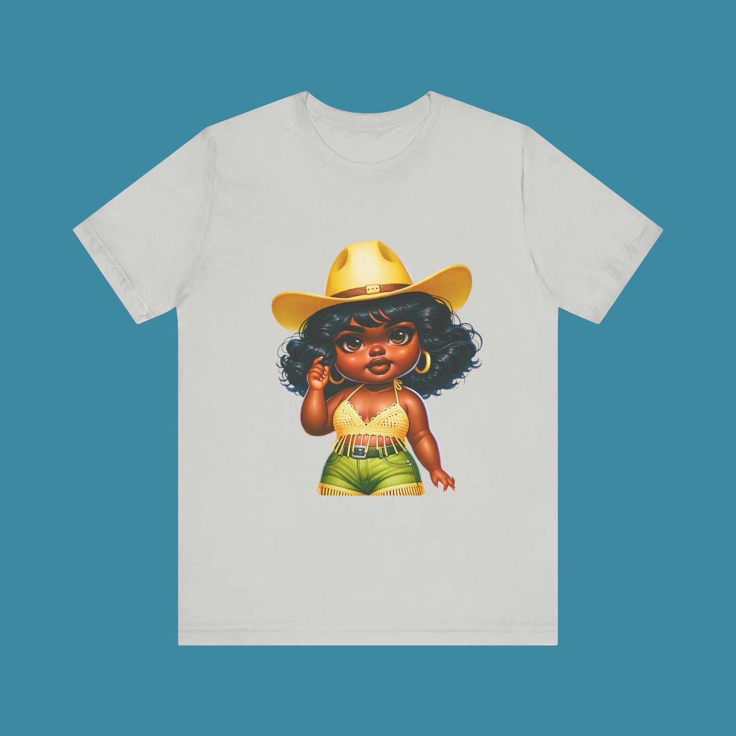 Luxe Tee Cowgirl Design 22