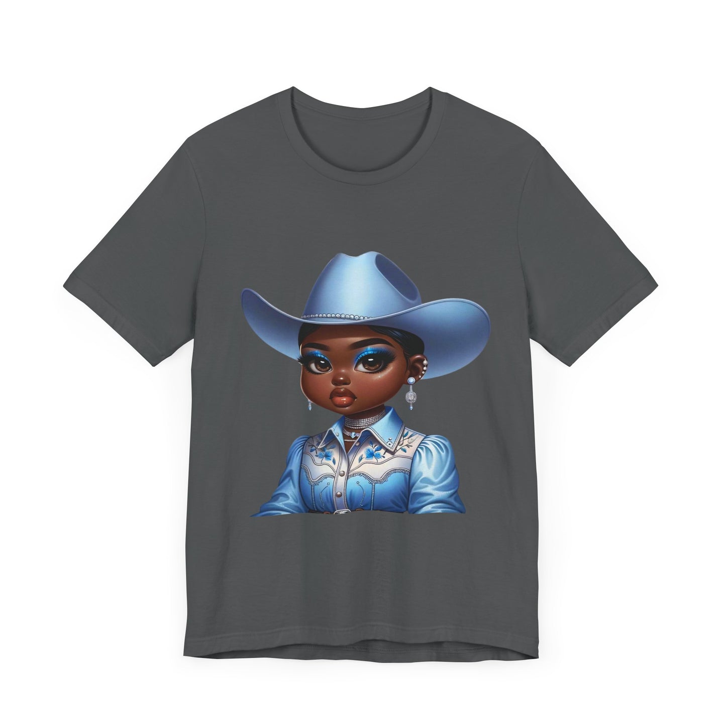 Luxe Tee Cowgirl Design 18