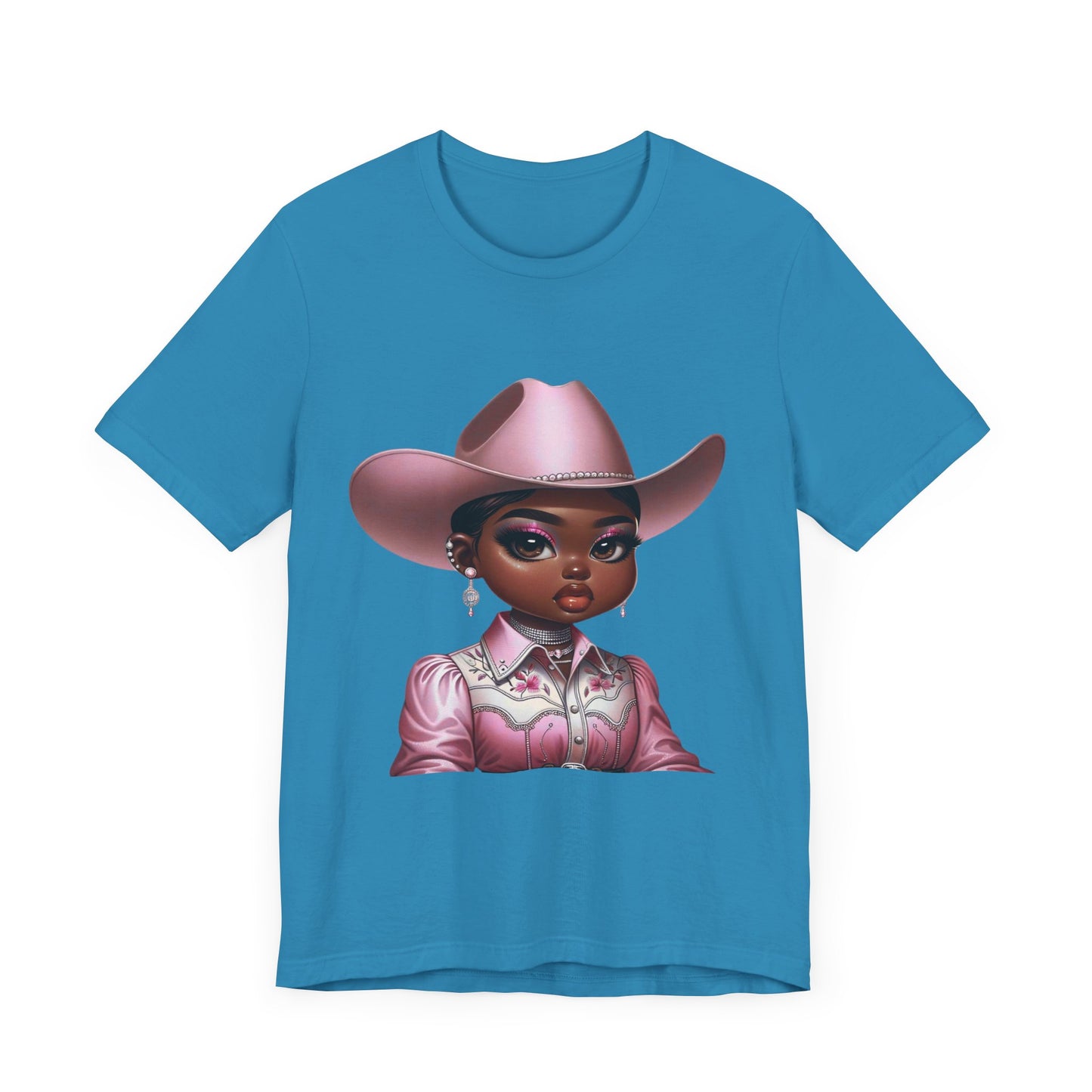 Luxe Tee Cowgirl Design 15