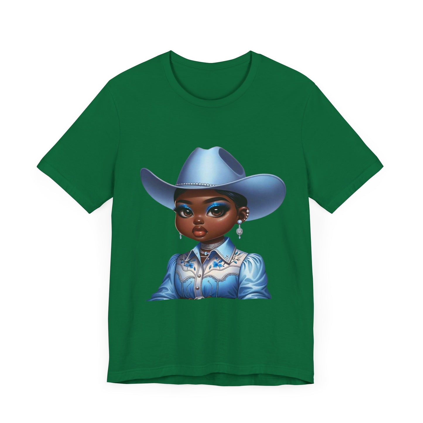 Luxe Tee Cowgirl Design 18