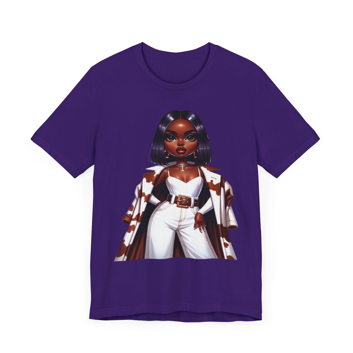 Luxe Tee Cowgirl Design 1