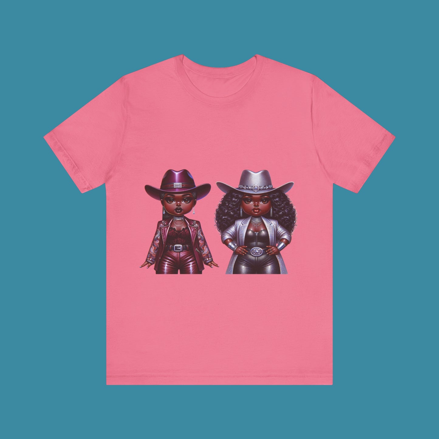 Luxe Tee Cowgirl Design 14