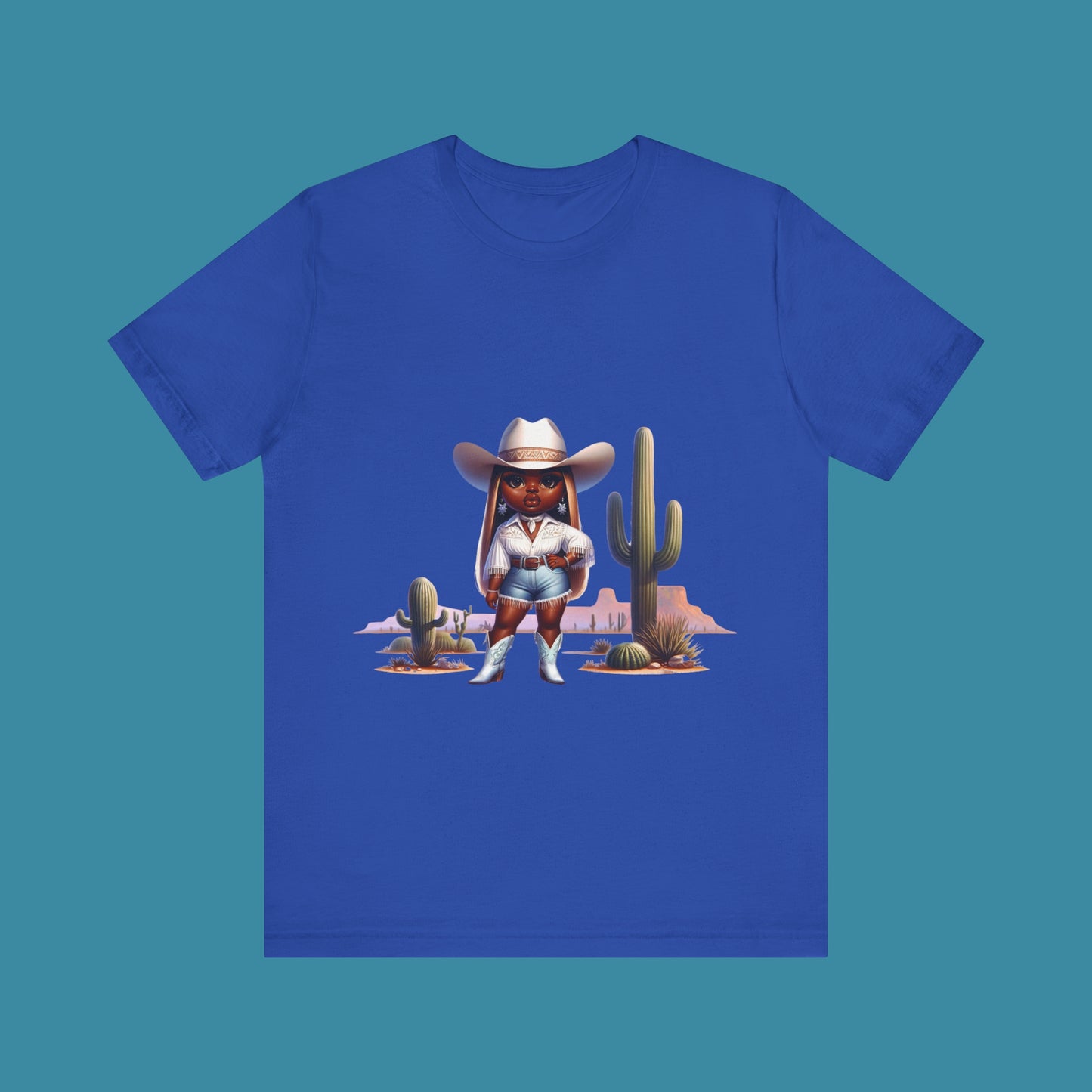 Luxe Tee Cowgirl Design 10