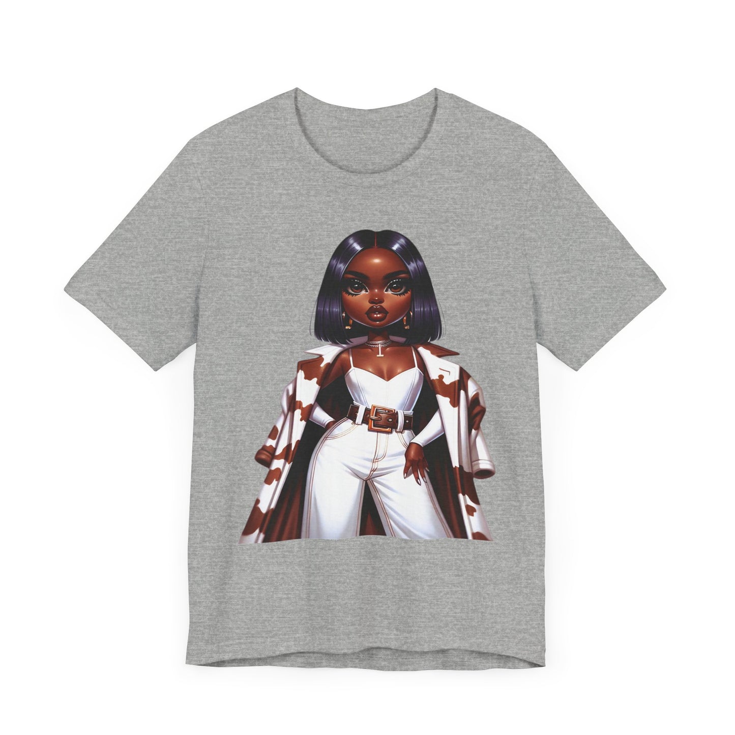 Luxe Tee Cowgirl Design 1